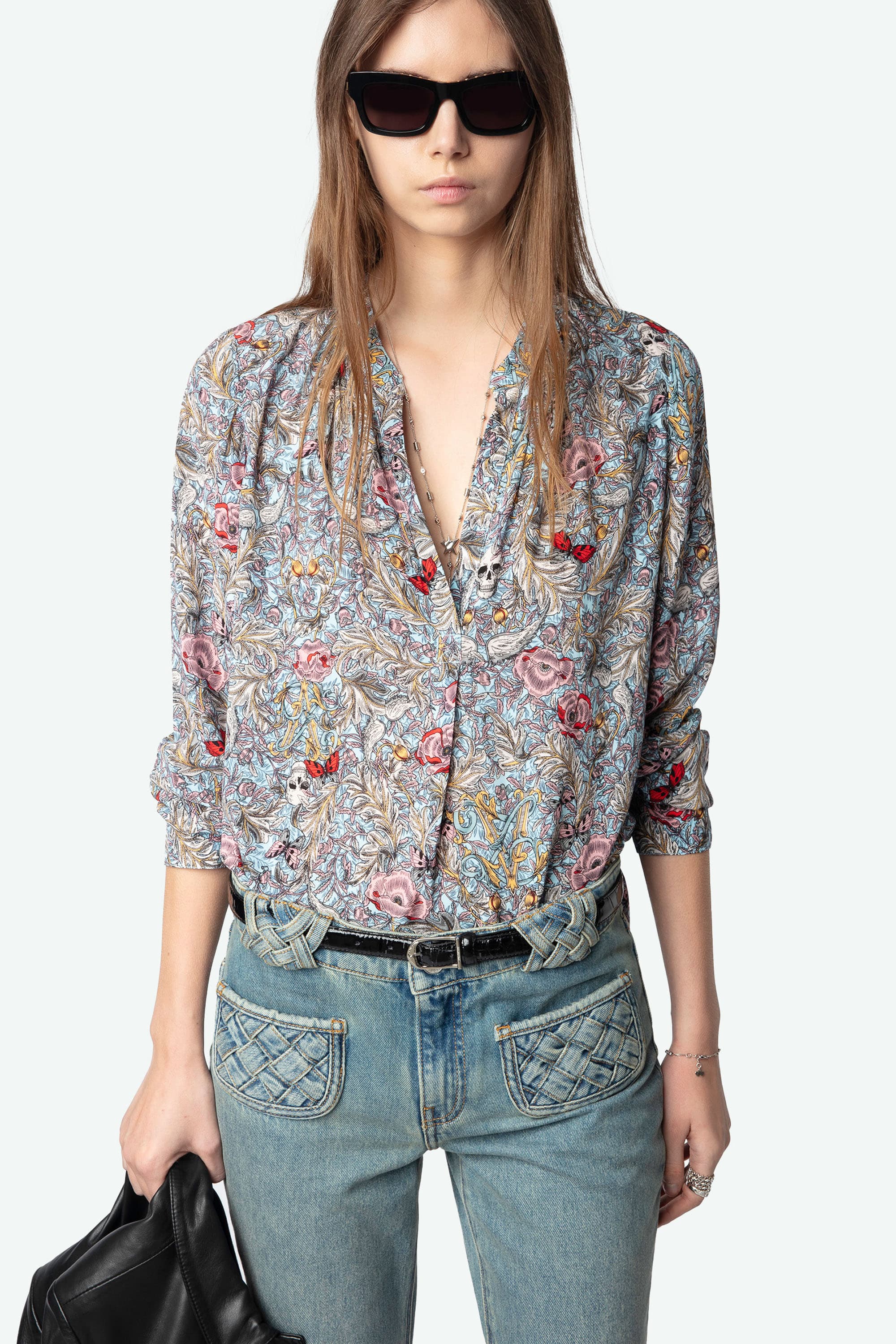 Tink British Flower Blouse