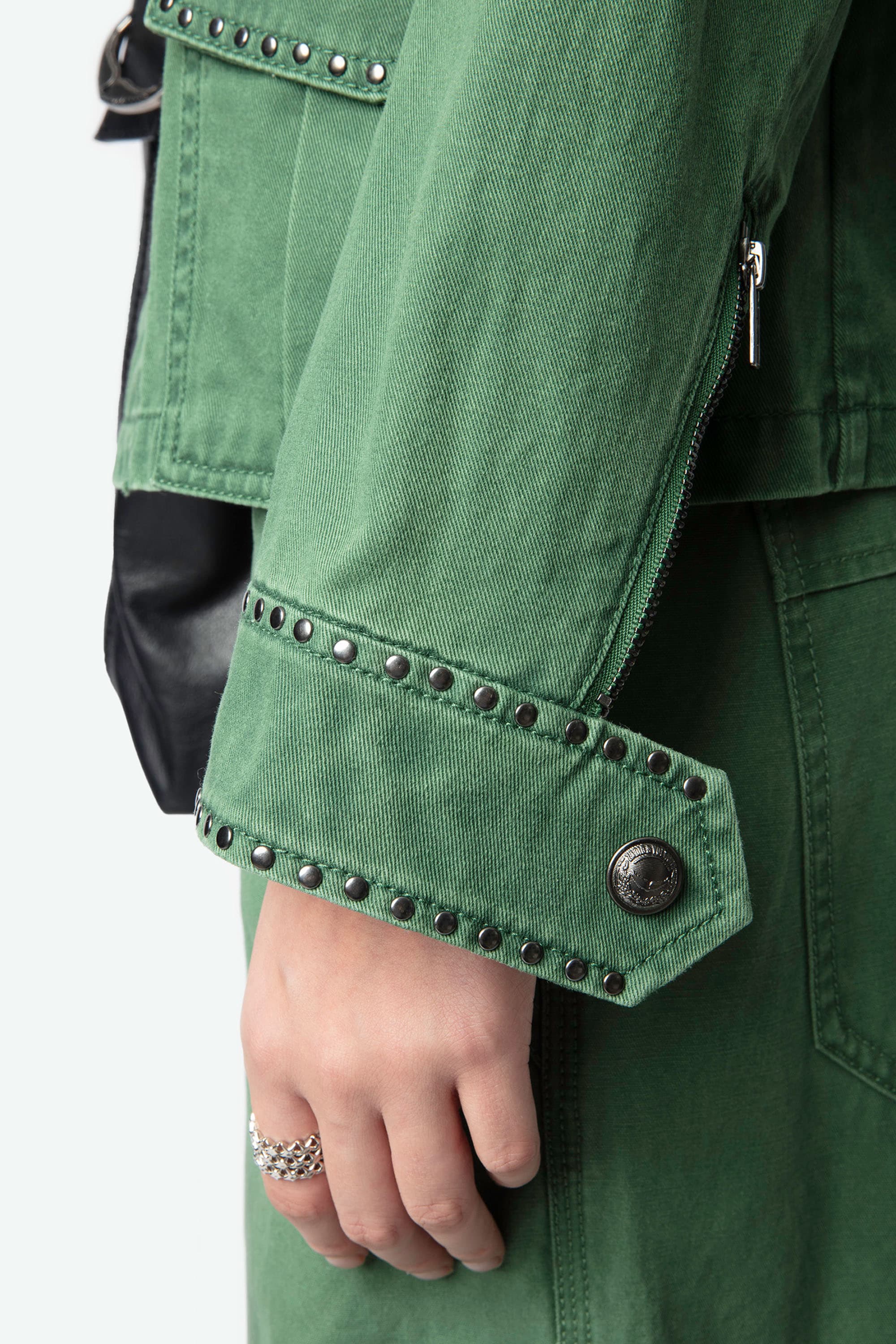 Klimi Cotton Stud Jacket