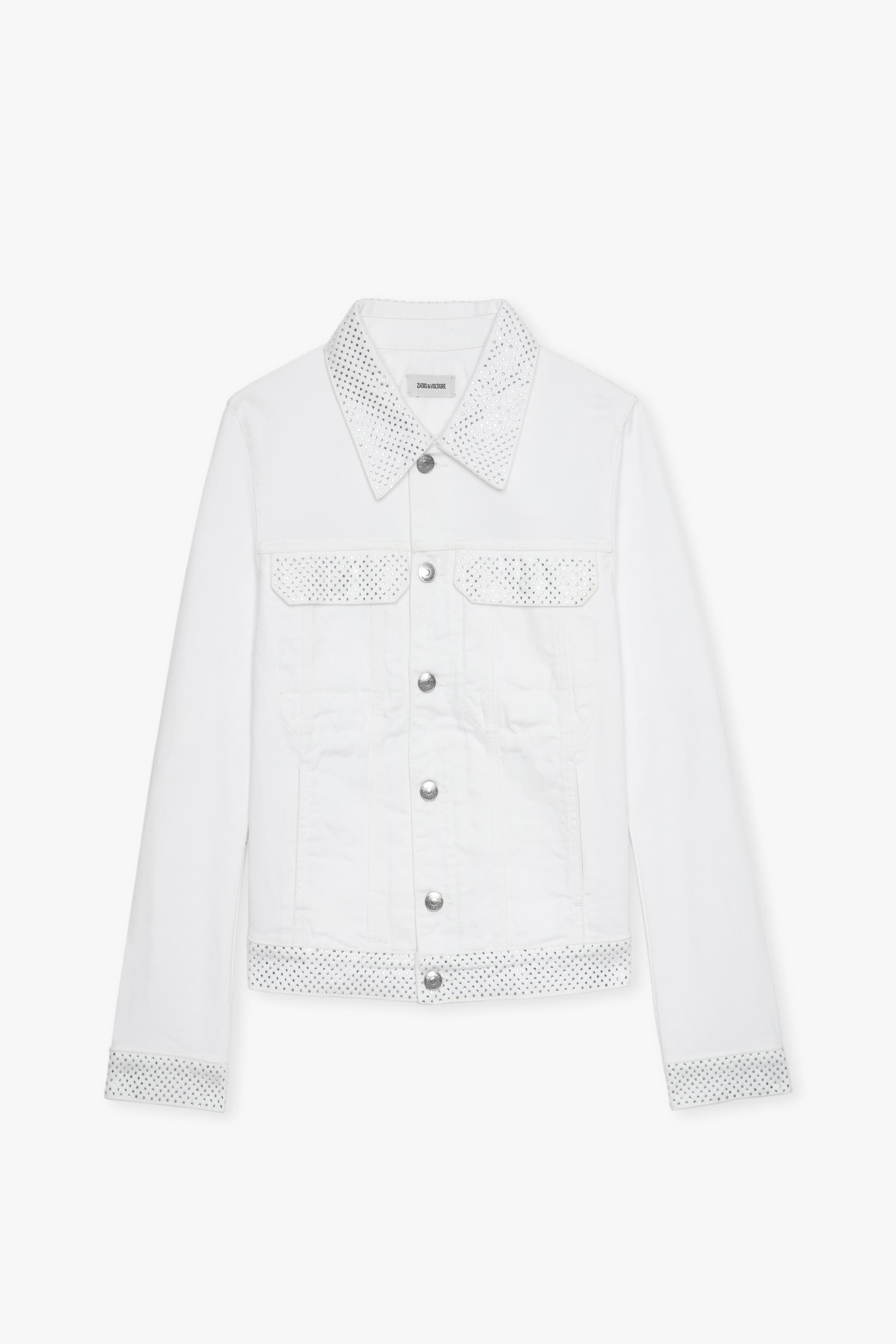 Kioky Strass Denim Jacket