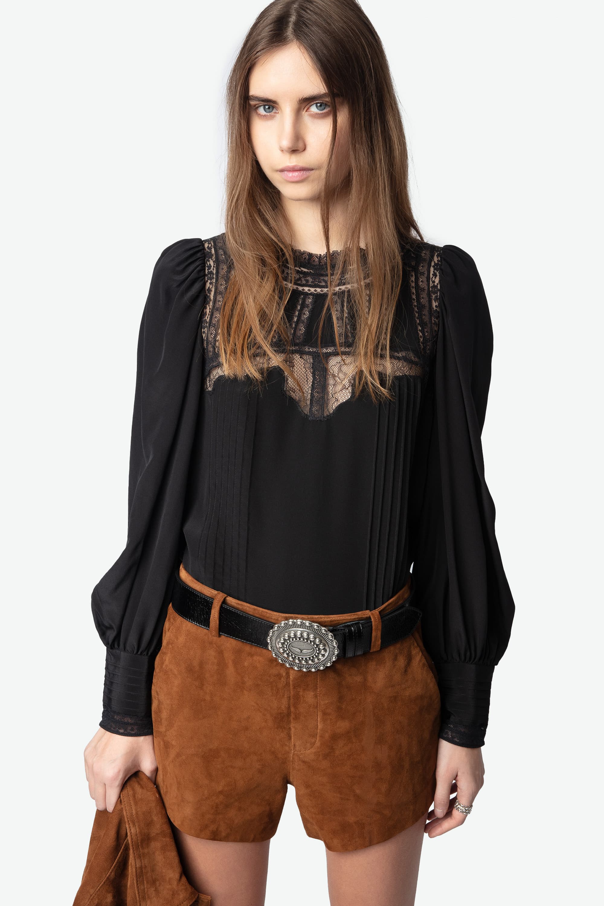 Thena Silk Blouse
