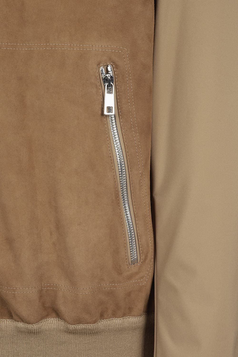 염소가죽 스웨이드 블루종 브라운 RE5SMMALE801R85