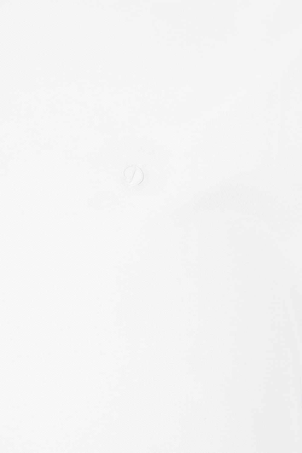 텐셀 혼방 프린트 배색 103 비즈니스 셔츠 화이트 SE5SM11LS103SWH