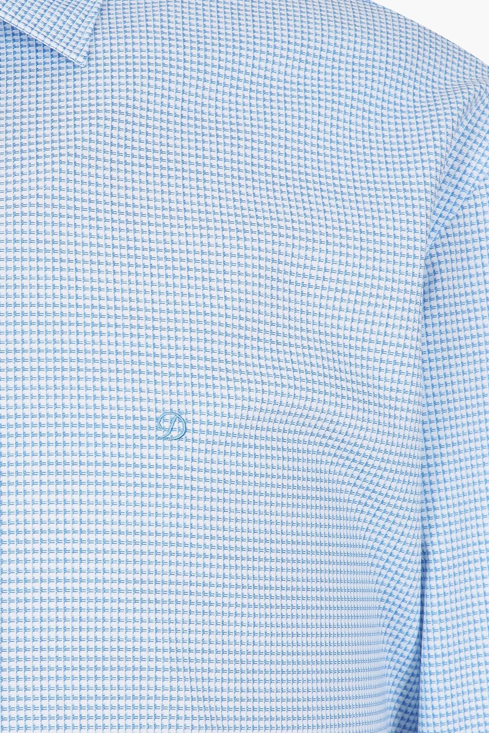 스트레치 판넬체크 119 비즈니스 셔츠 블루 SE5SM11LS119SBU