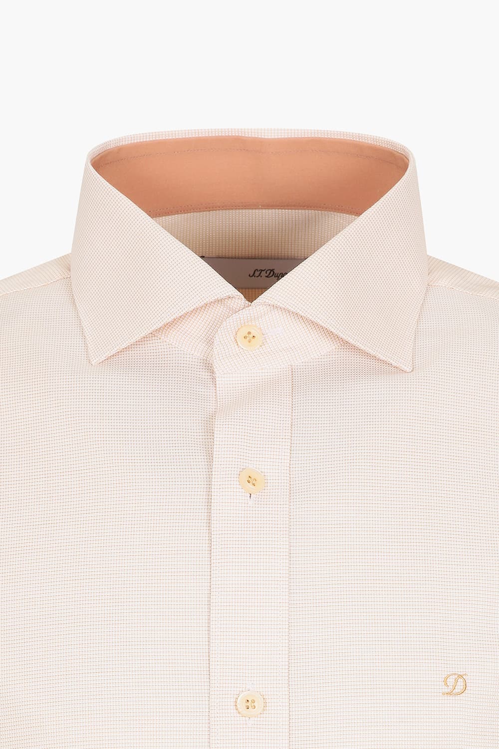 소프트 도비 배색 318 컴포터블 셔츠 베이지 SE5SM21LS318SBG