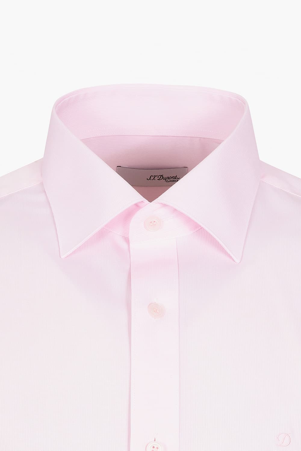 텐셀 도비 커프스 트리콜로르 316 컴포터블 셔츠 핑크 SE5SM21LS316SPK