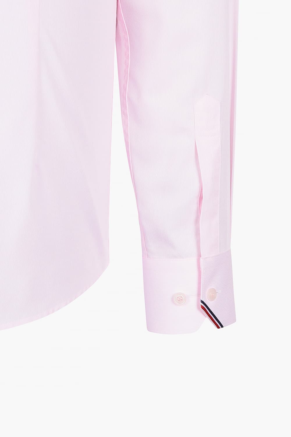 텐셀 도비 커프스 트리콜로르 316 컴포터블 셔츠 핑크 SE5SM21LS316SPK