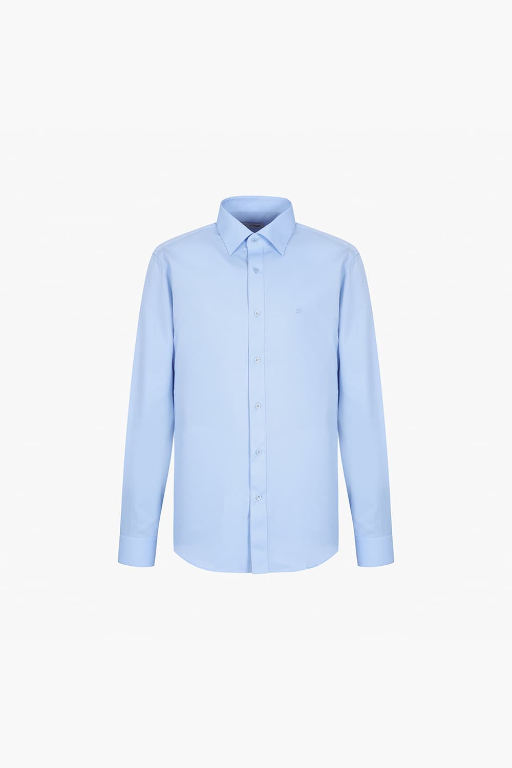 텐셀 도비 커프스 트리콜로르 316 컴포터블 셔츠 블루 SE5SM21LS316SBU