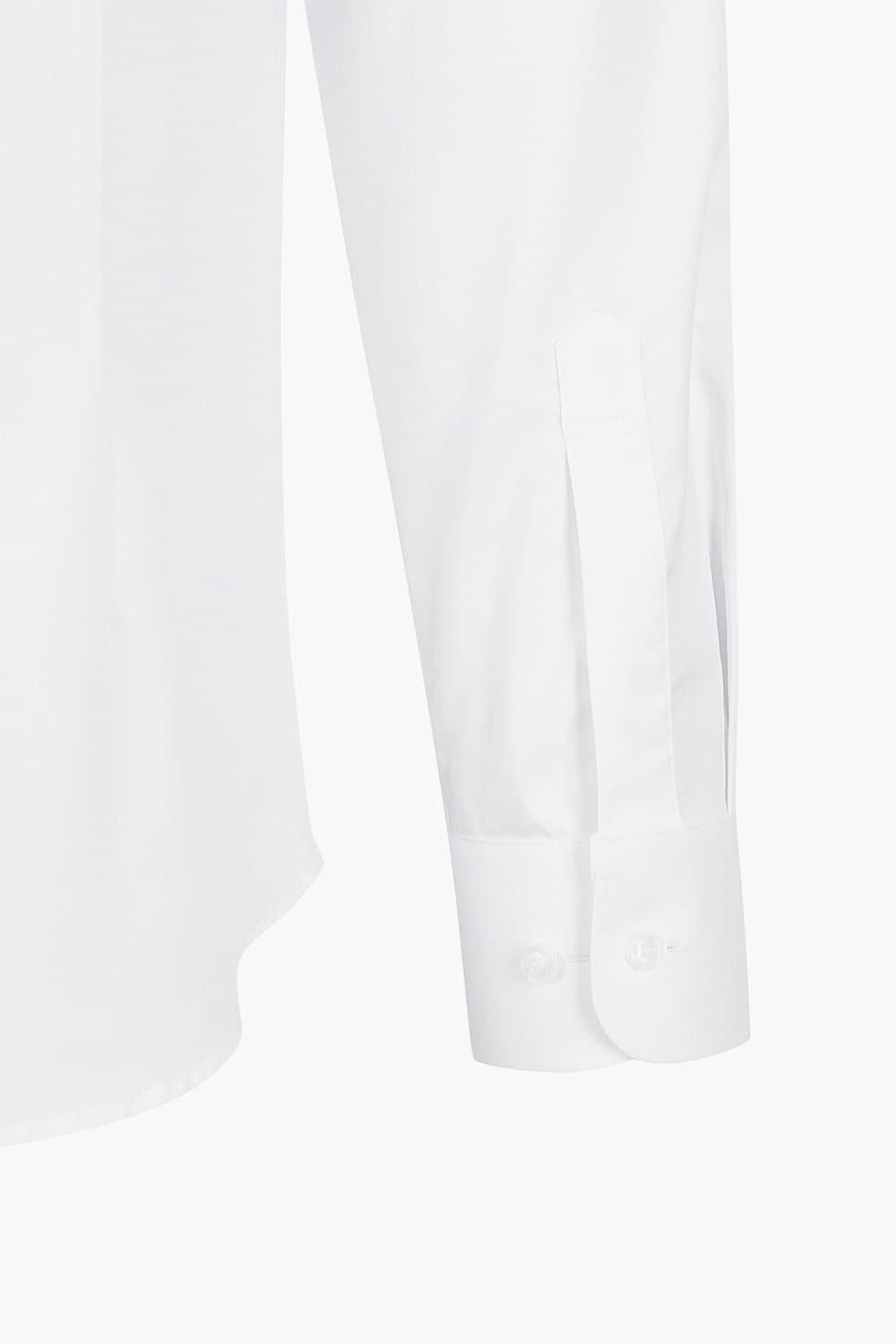 스트레치 트리콜로르 자수 311 컴포터블 셔츠 화이트 SE5SM21LS311SWH