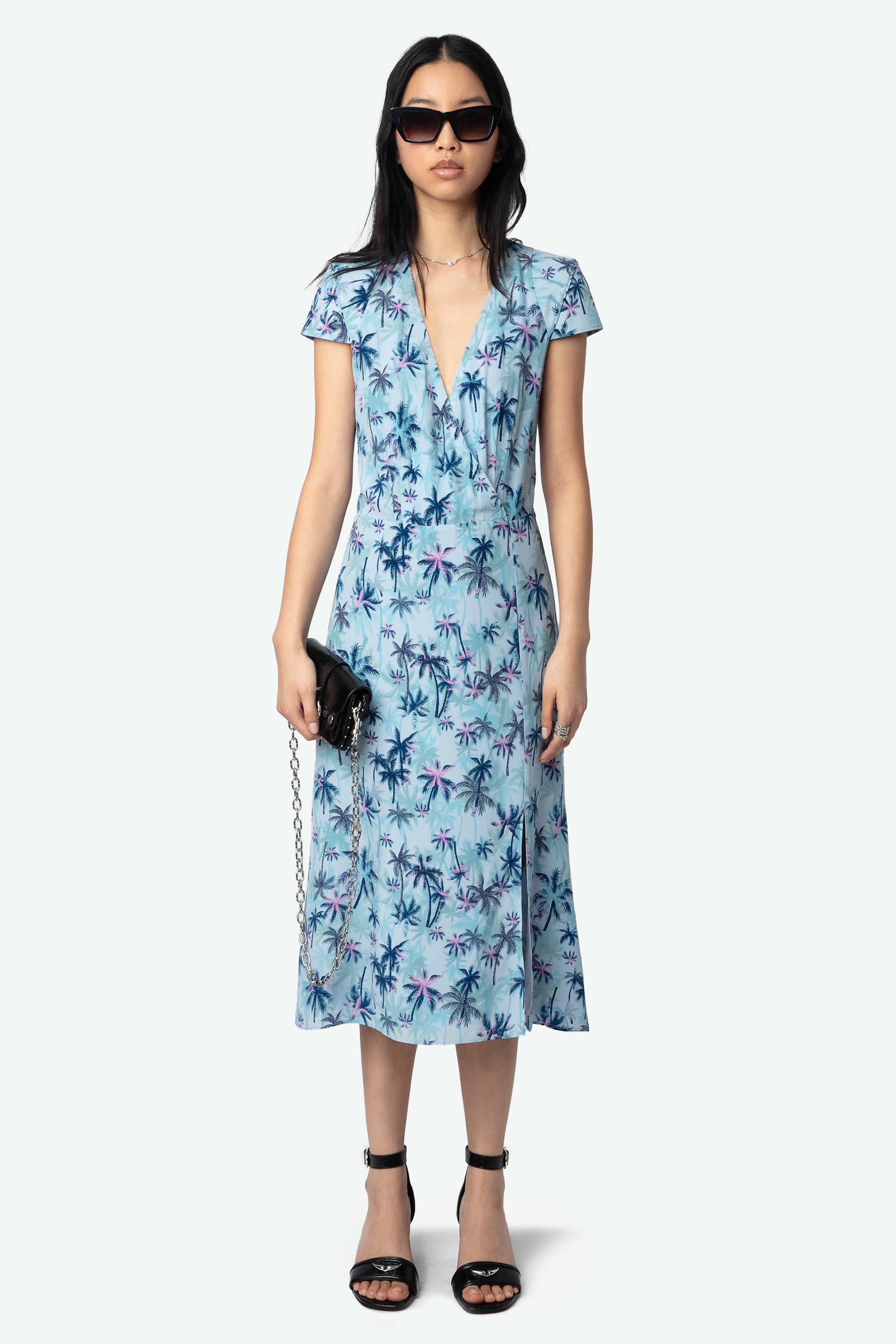 Rapaz Palm Silk Dress