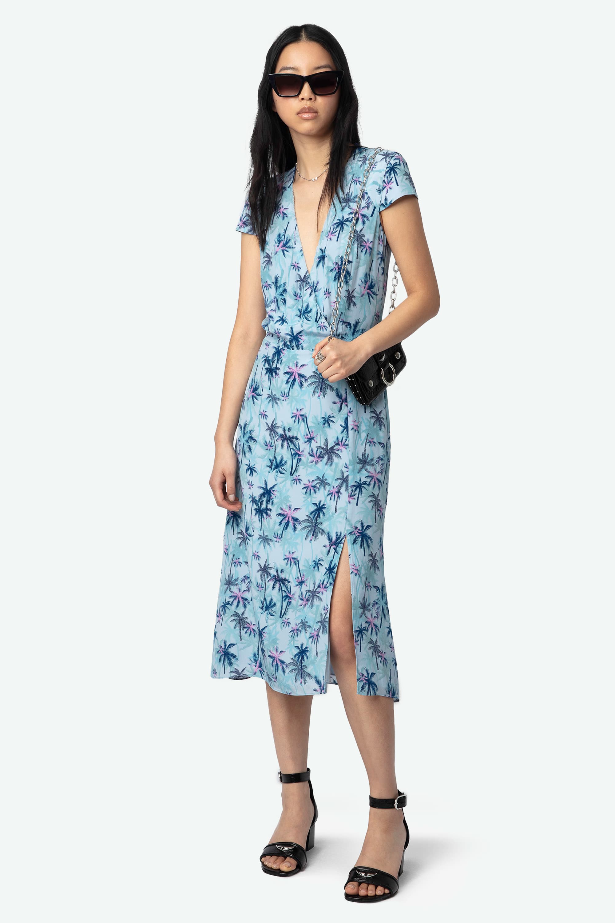 Rapaz Palm Silk Dress