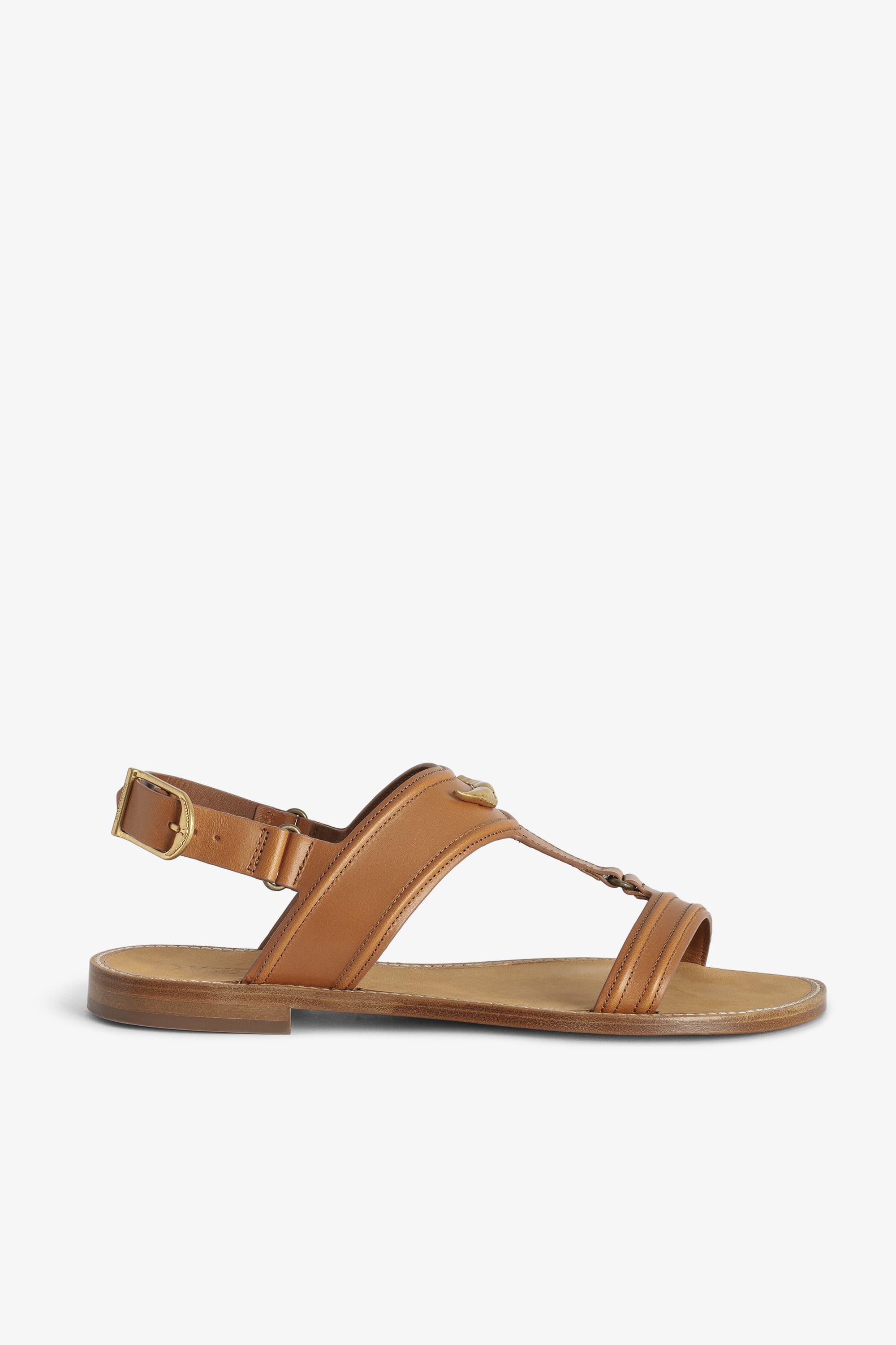 Caprese Wings Leather Sandals