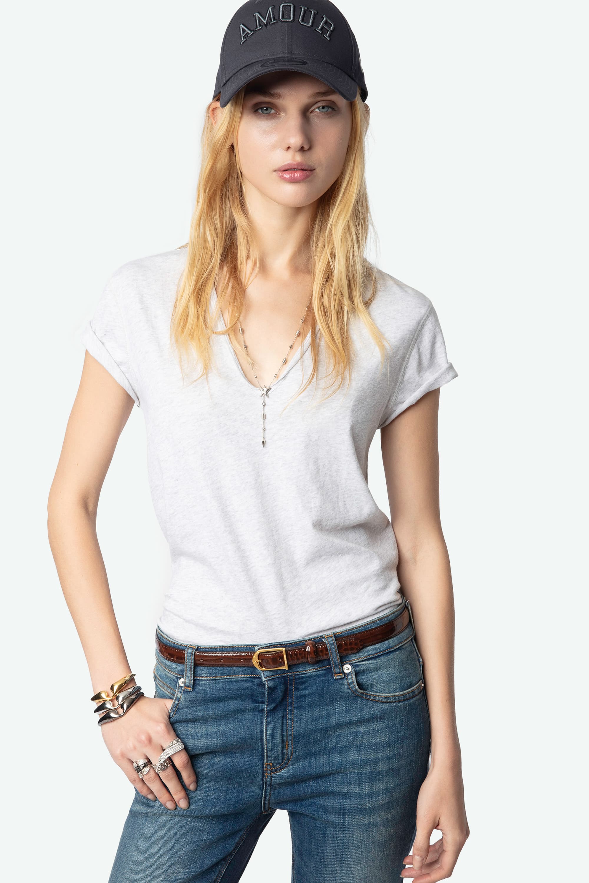 Story Fishnet Call Me Baby T-shirt