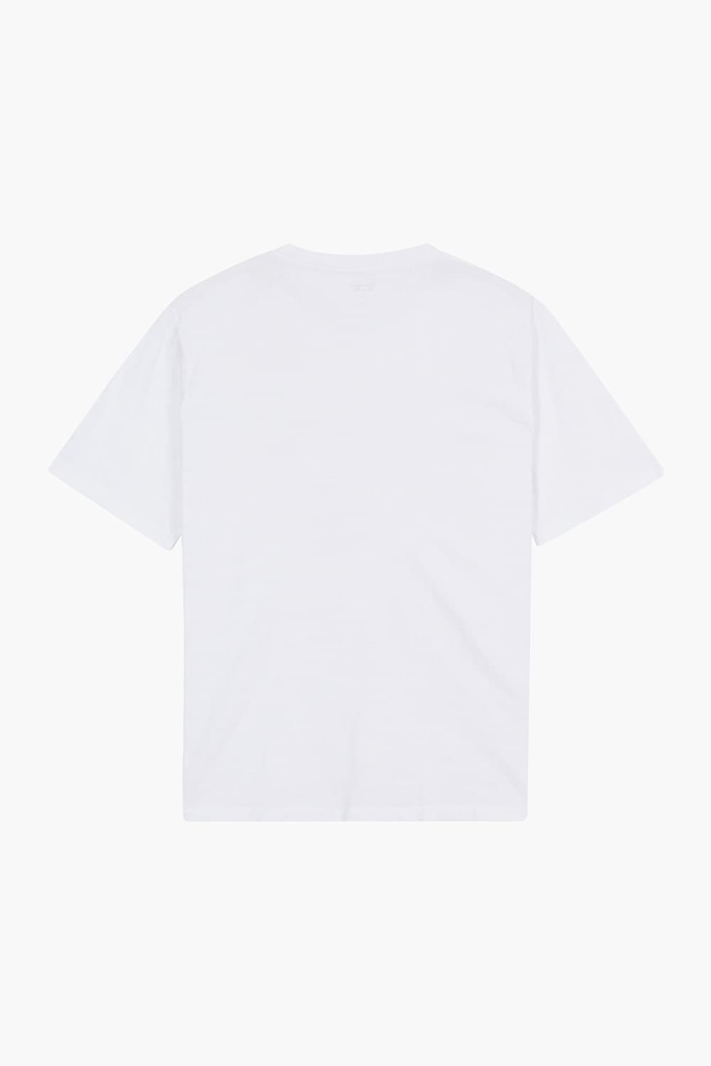 코튼 포켓 크루넥 반소매 티셔츠 BD7130301