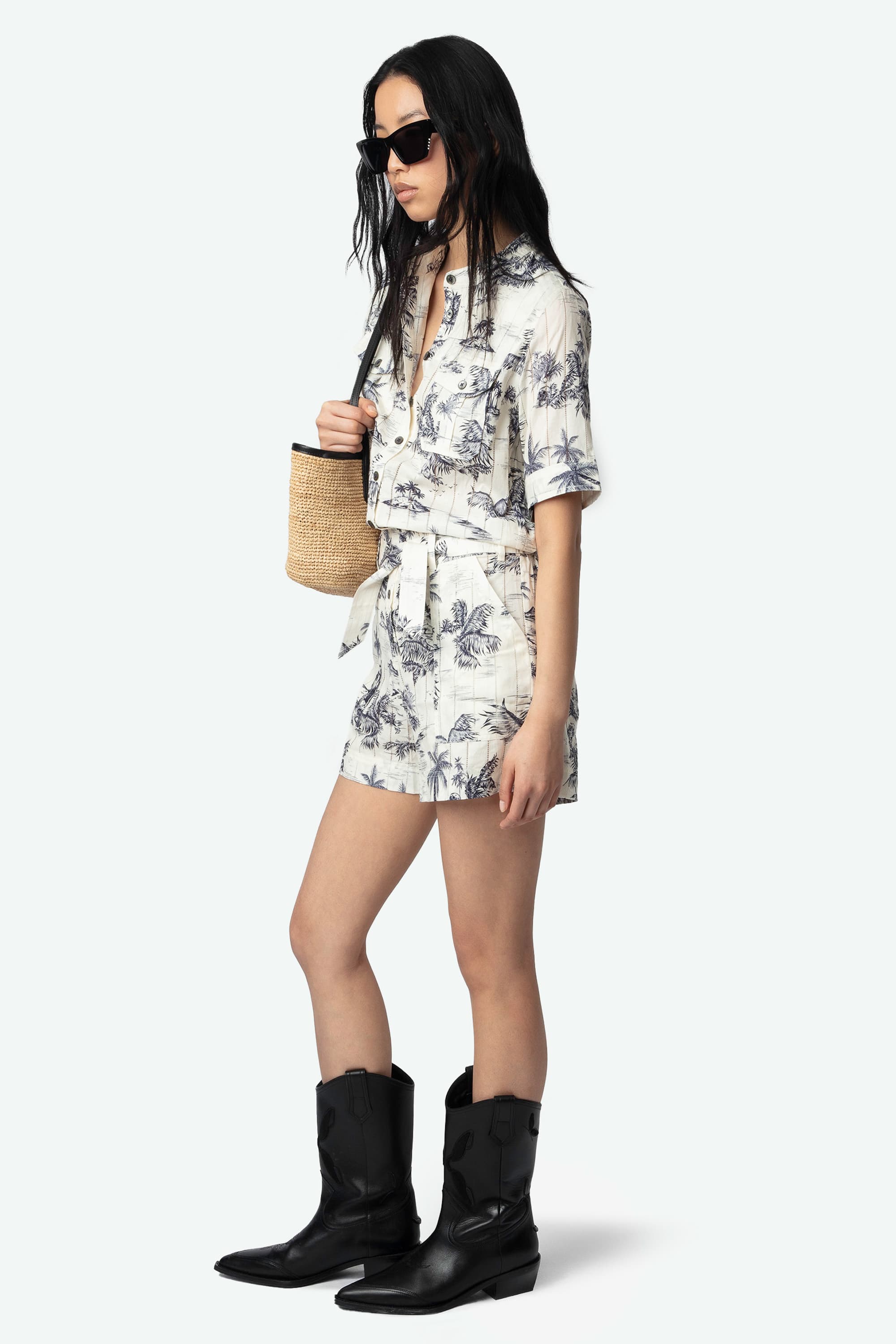 Cook Tropical Cotton Jumpsuit