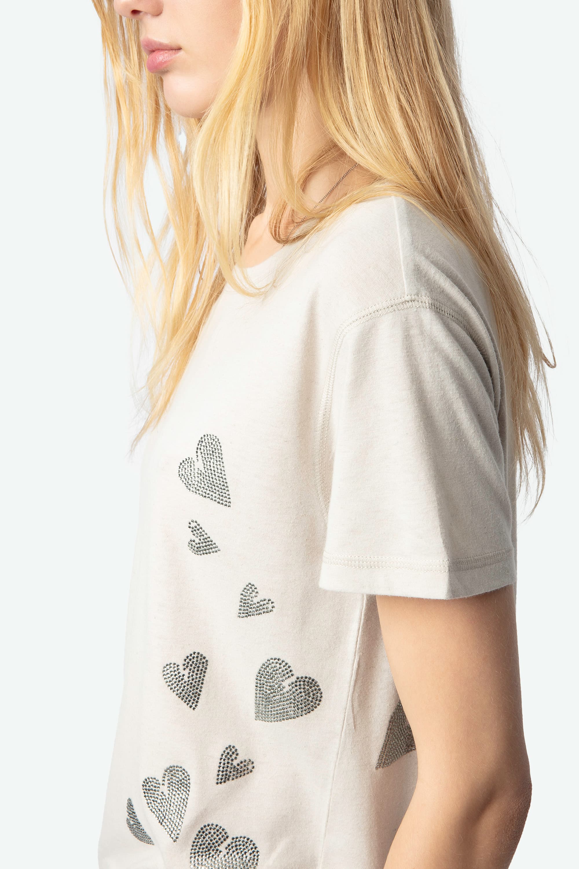 Marta Heart Strass T-shirt