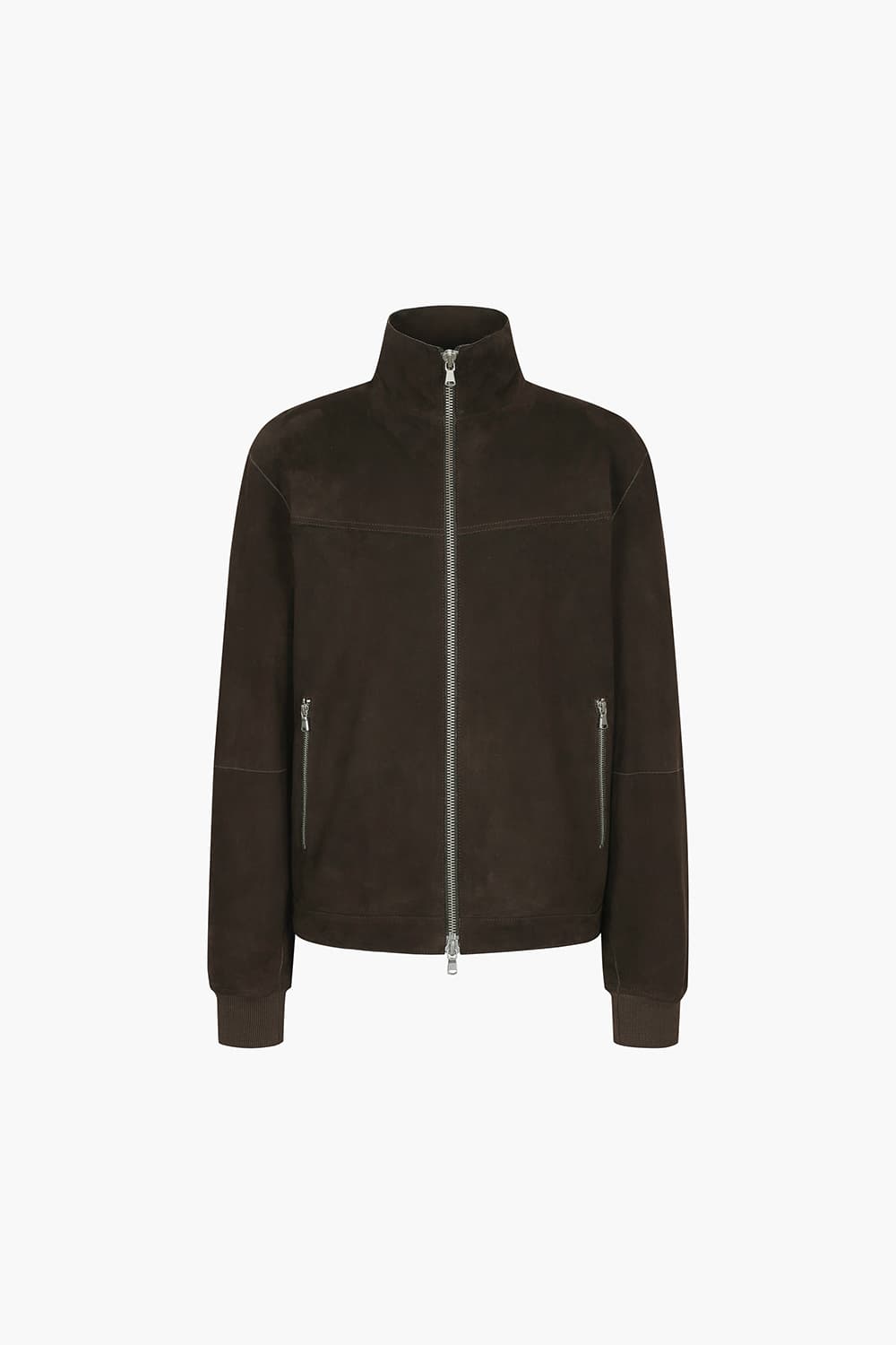 GIUBBINO 램스킨 바이커 가죽 점퍼 188U29PEL61327