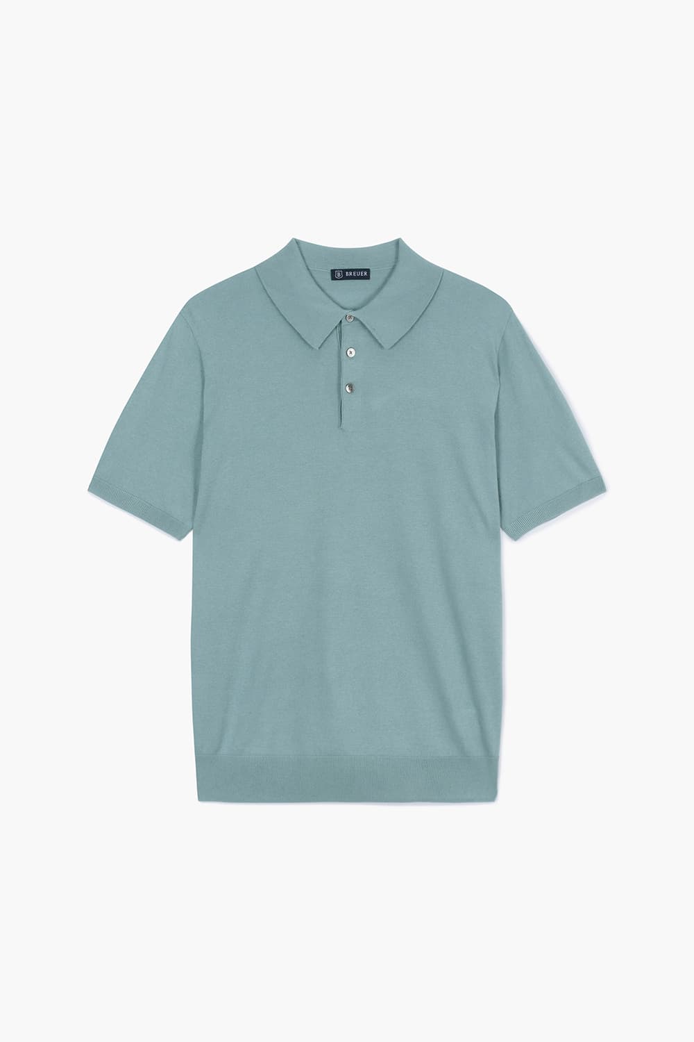 실크 혼방 폴로 반소매 니트 1223ALMASW818