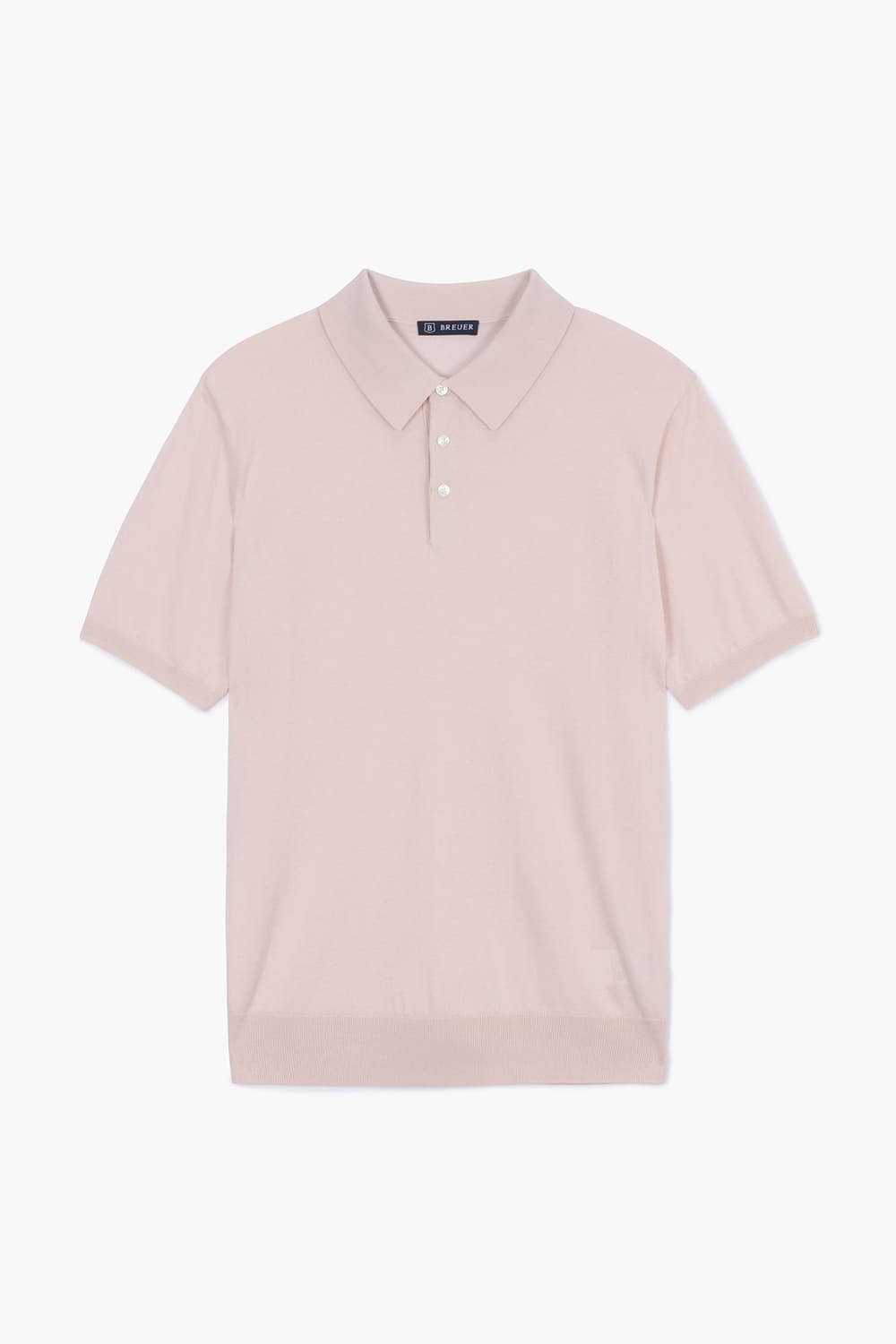 실크 혼방 폴로 반소매 니트 1223ALMASW816