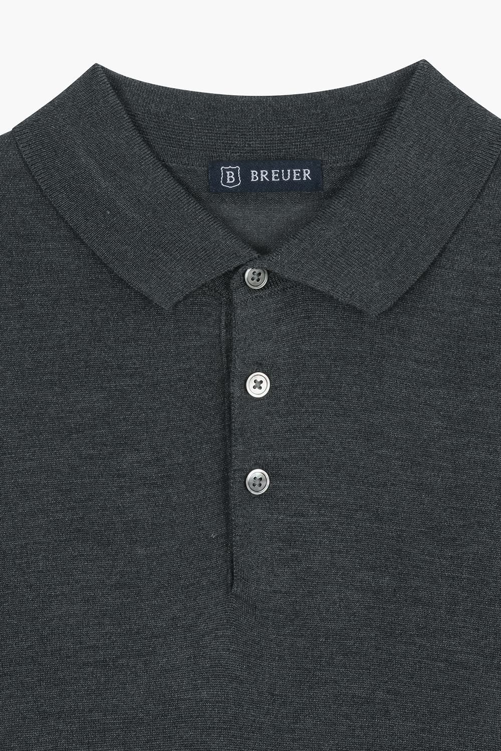 캐시미어 혼방 폴로 반소매 니트 1224SAMRKANDW3119