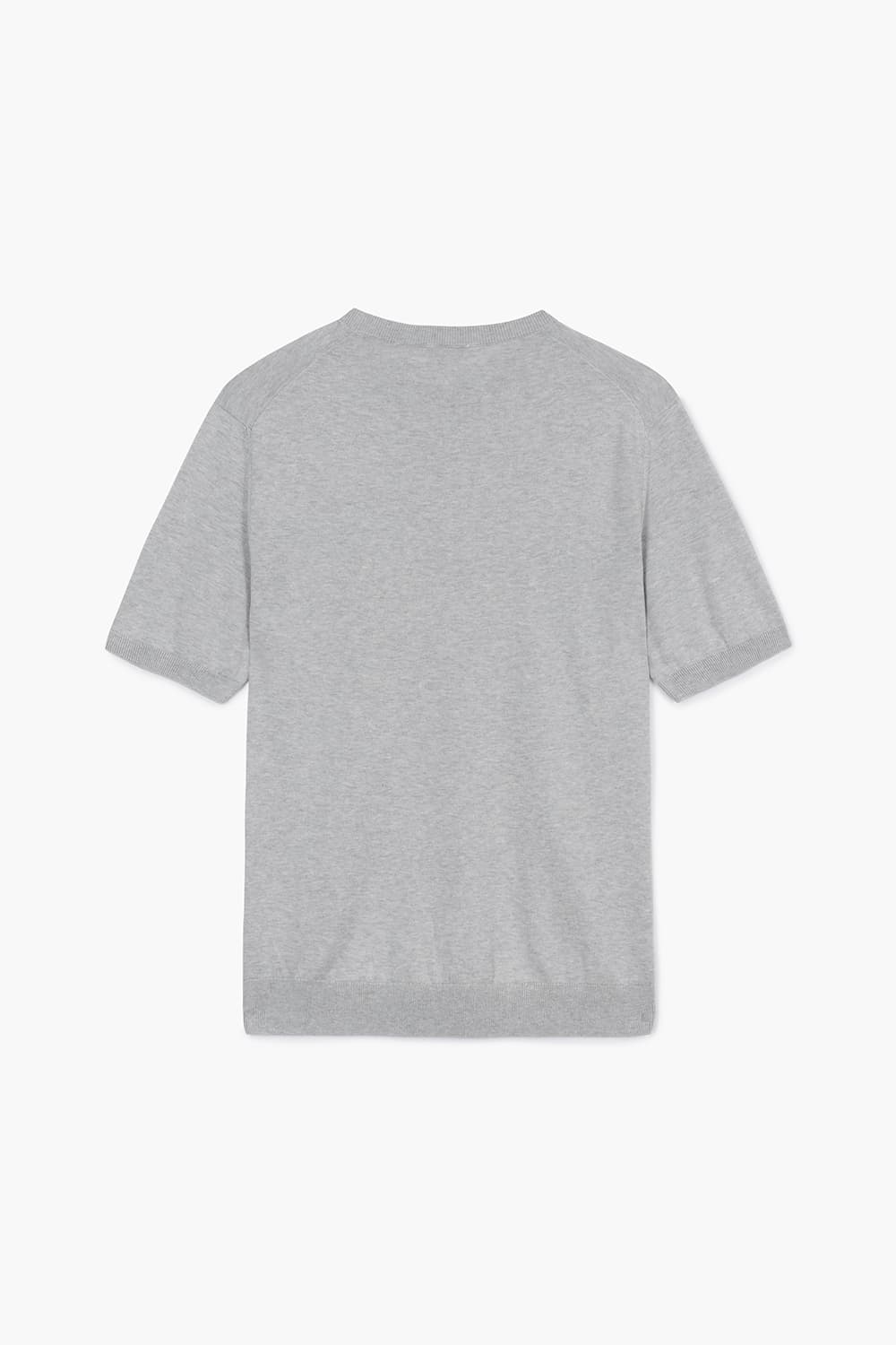 MC 실크 혼방 크루넥 반소매 니트 BPS132P555201