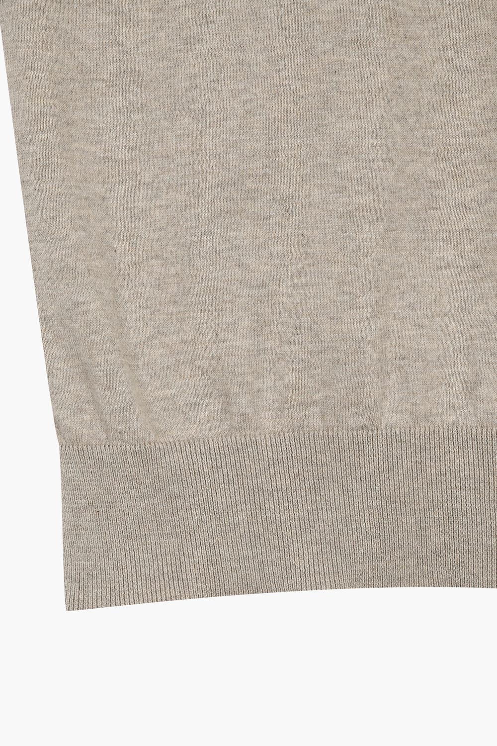 코튼 라운드 긴팔 니트 라이트 브라운 RE5SMBAKN102R80