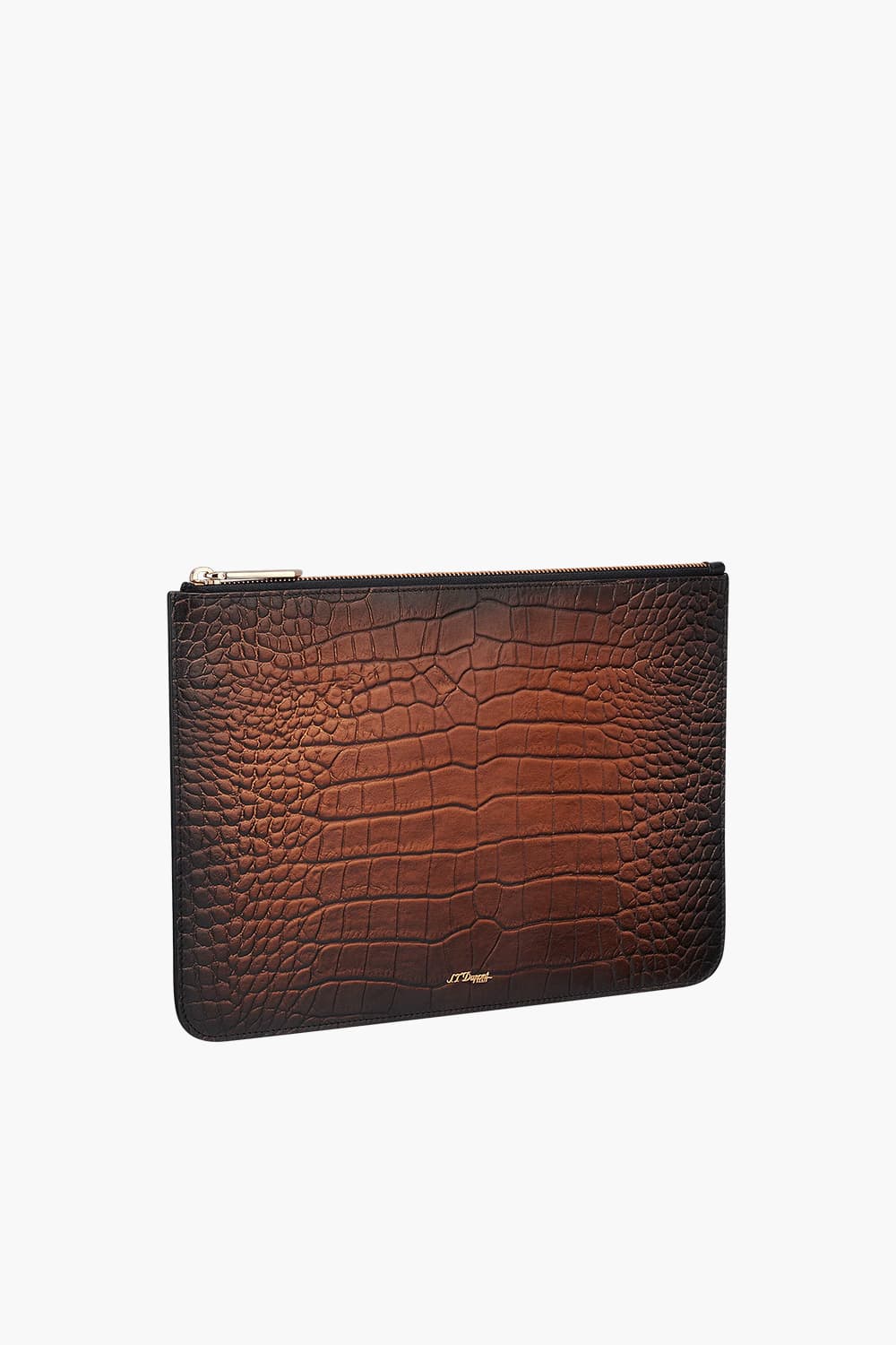 24 르글랑 아뜰리에 크로코패턴 클러치 하바나 CG190475Z