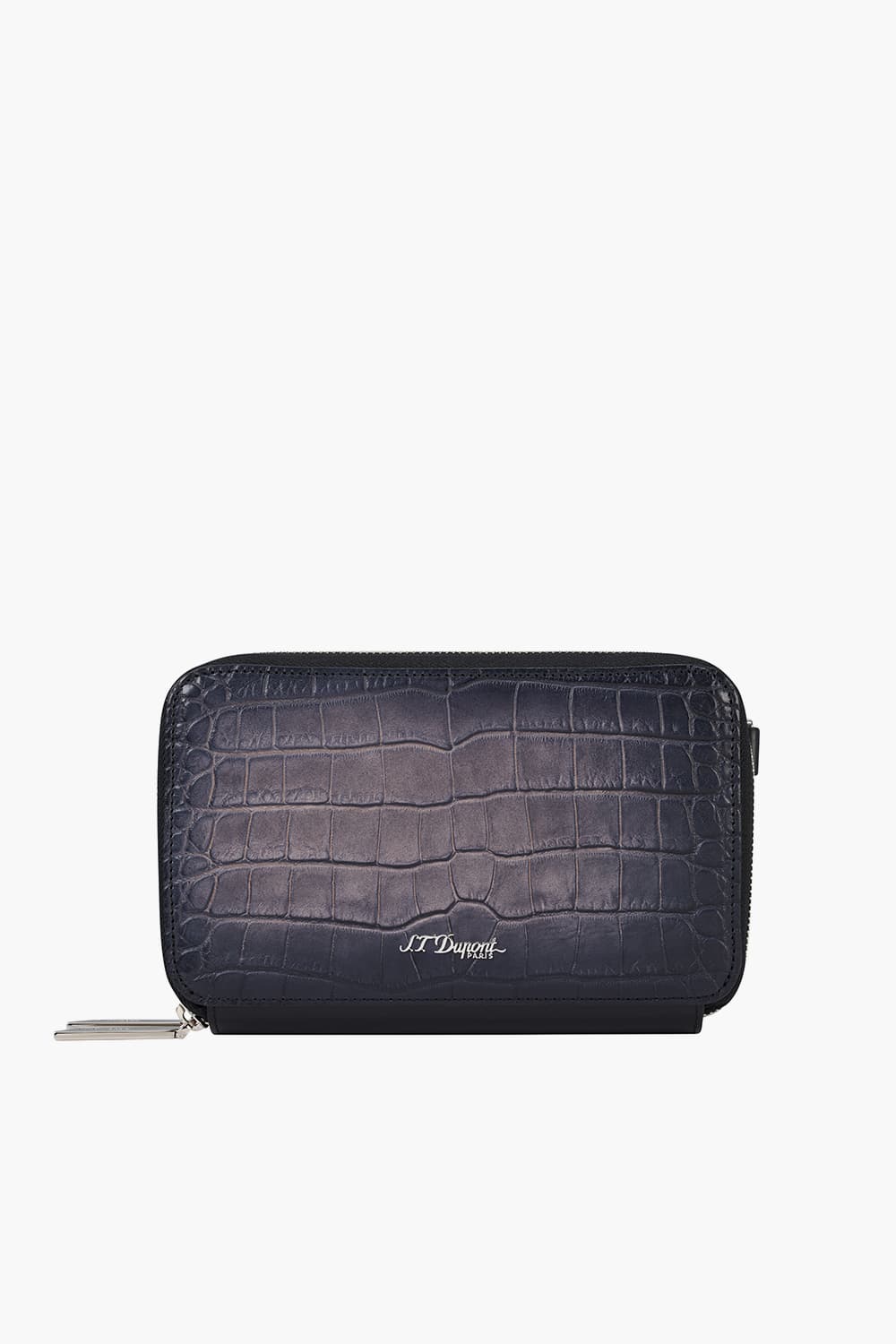 24 르글랑 아뜰리에 크로코패턴 시가 스몰 크로스바디백 블랙 CG141052Z