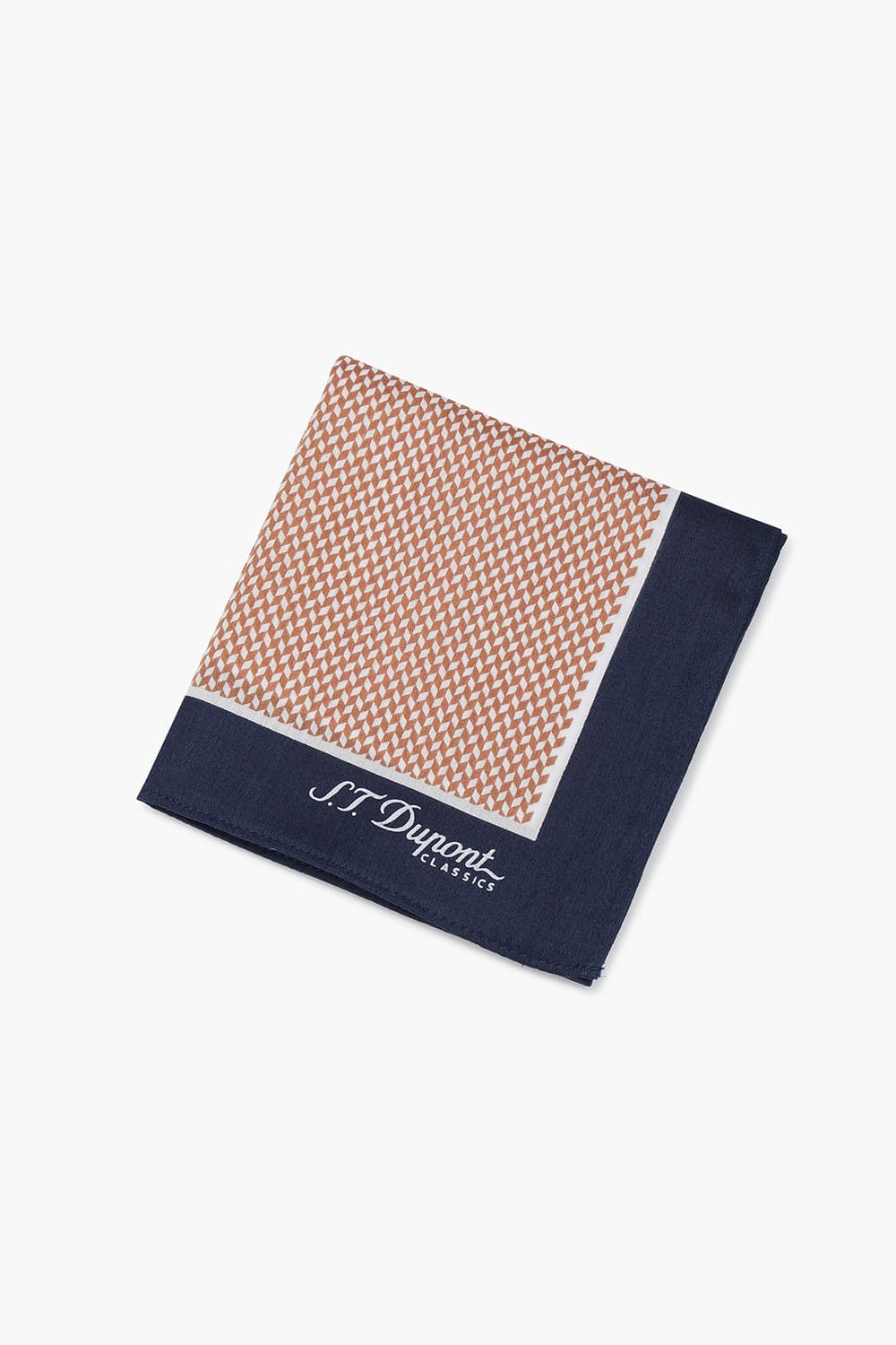 패턴 1001 코튼 손수건 브라운 SE5SMA381001SBW