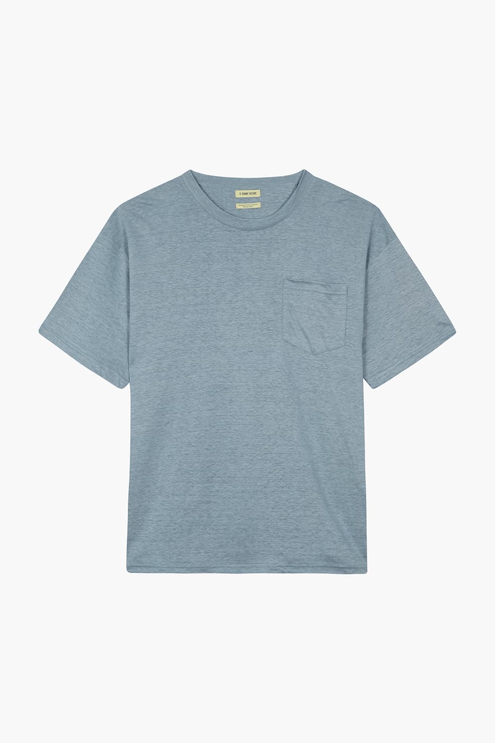 린넨 포켓 오버사이즈 반소매 티셔츠 TS21LJB