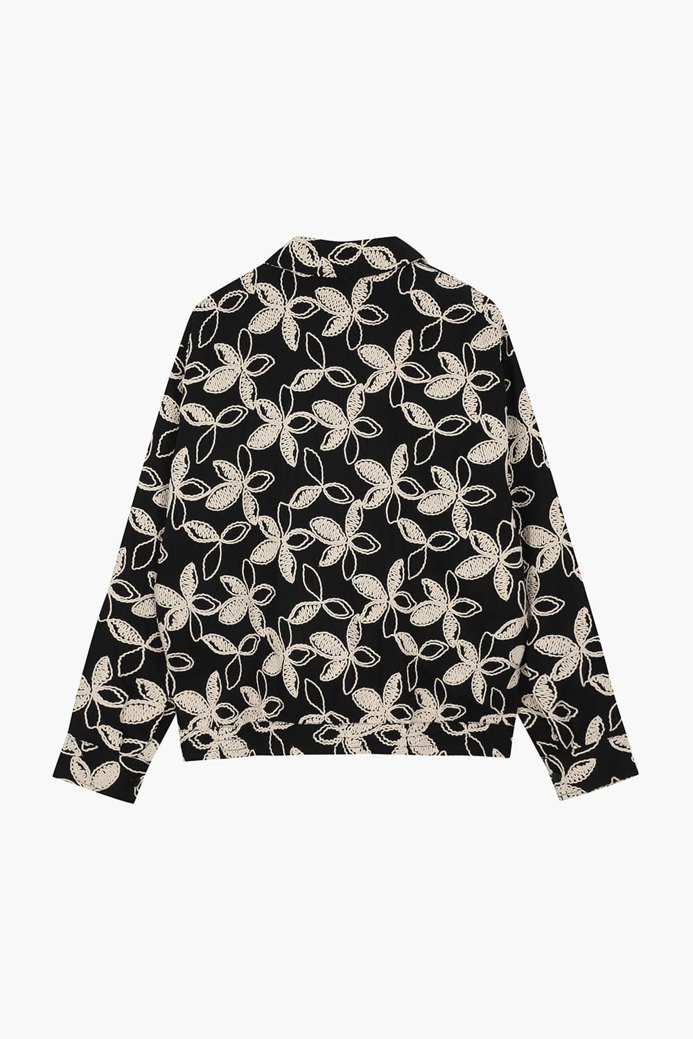 CLANCY 린넨 혼방 플라워 패턴 셔츠 25-2 3140234 BWF