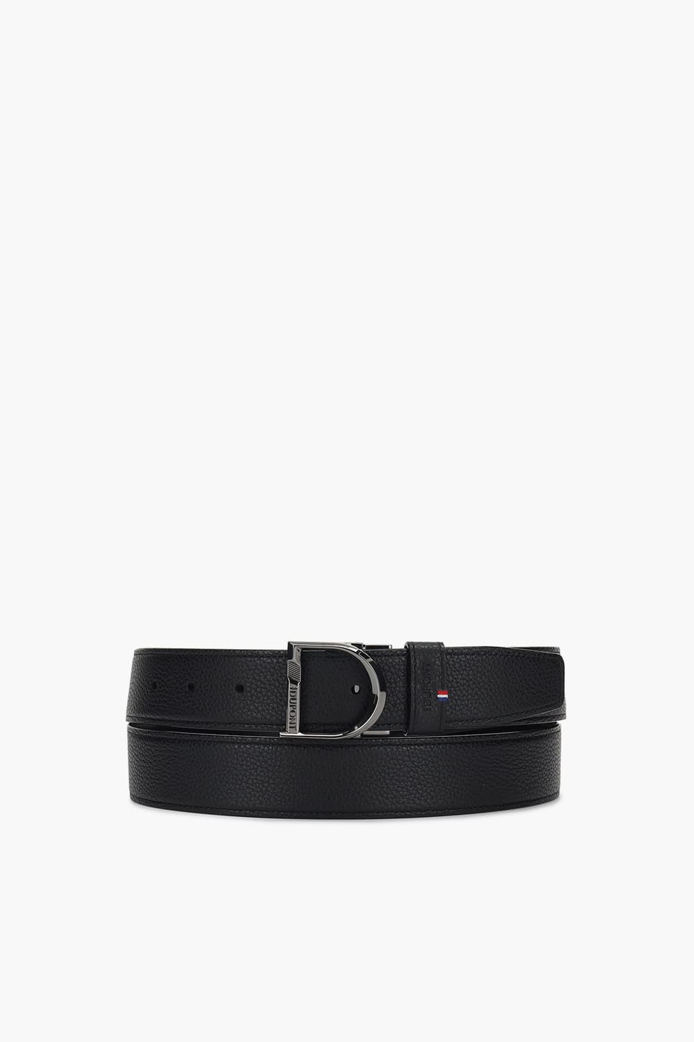 D로고 버클 리버서블 루테늄 35MM 리버서블 벨트 블랙 CJ9351200Z