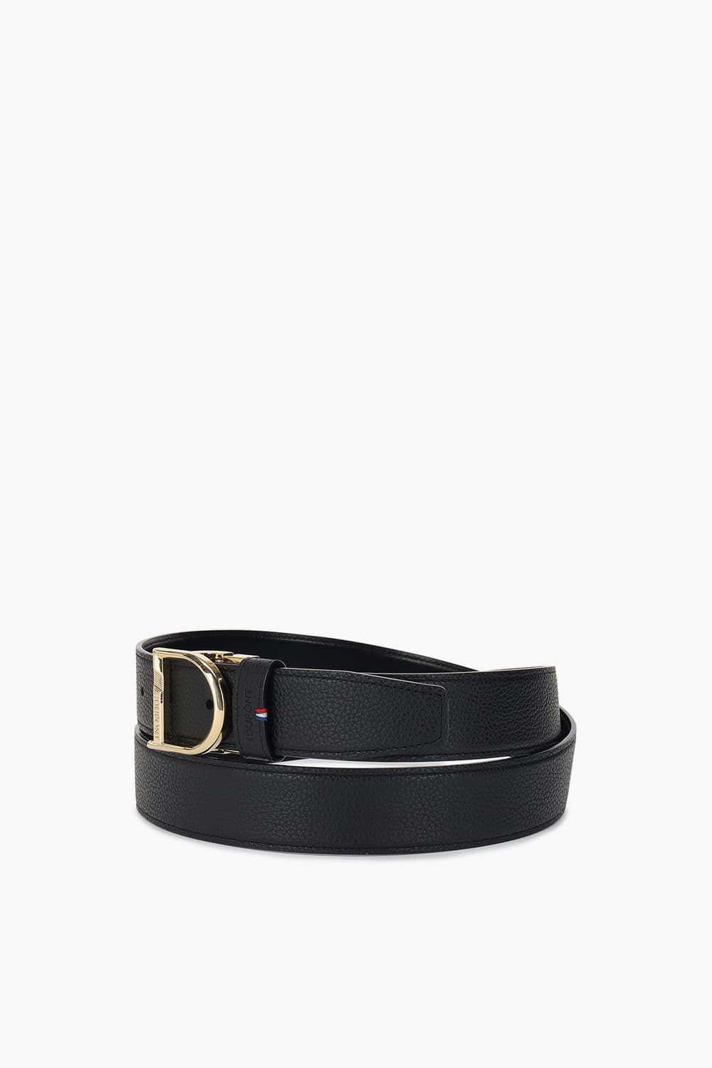 D로고 버클 리버서블 골드 35MM 리버서블 벨트 블랙 CJ9351100Z