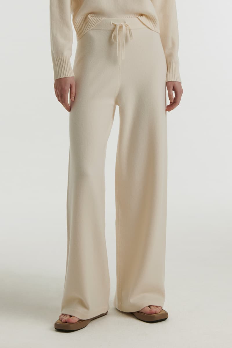 플라스트론 니트 팬츠 CE4WFKNPT005C21