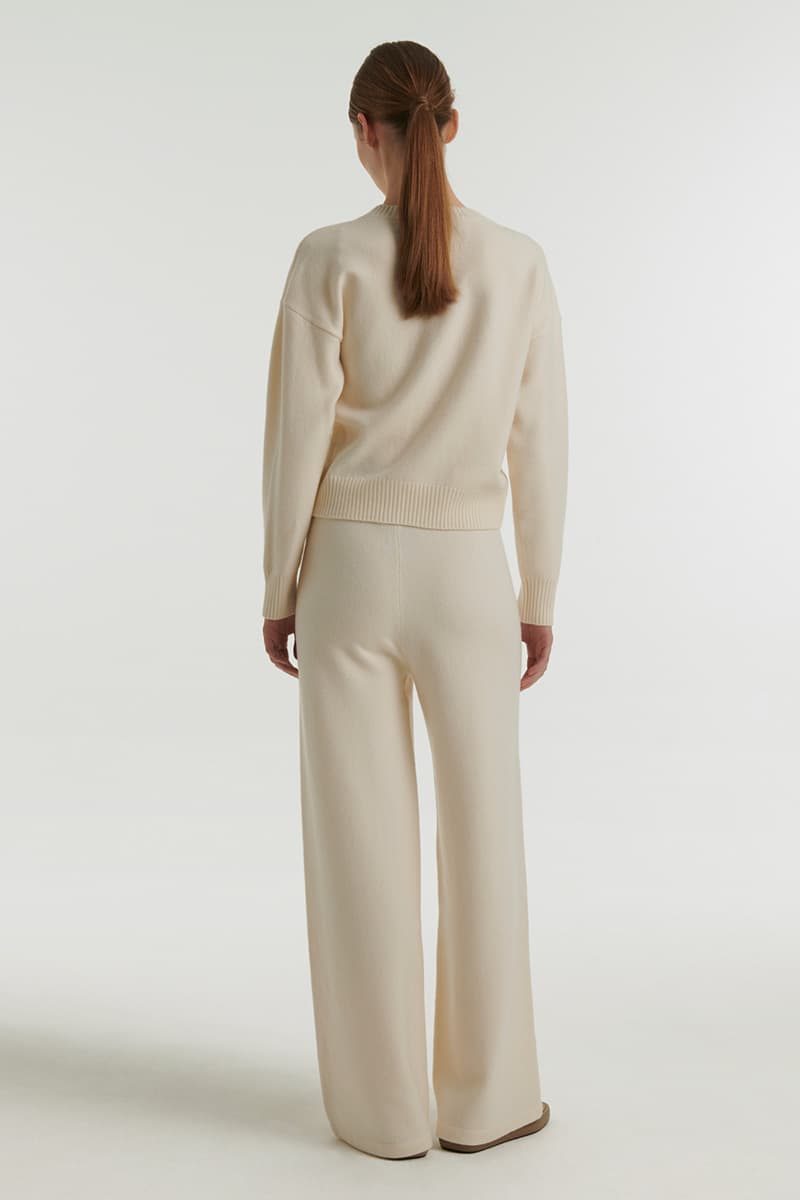 플라스트론 니트 팬츠 CE4WFKNPT005C21