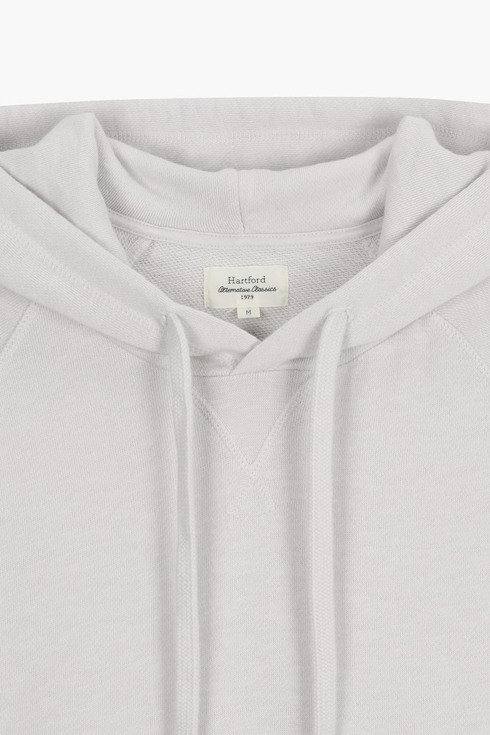 LIGHT 코튼 후드 긴소매 티셔츠 BD9230701