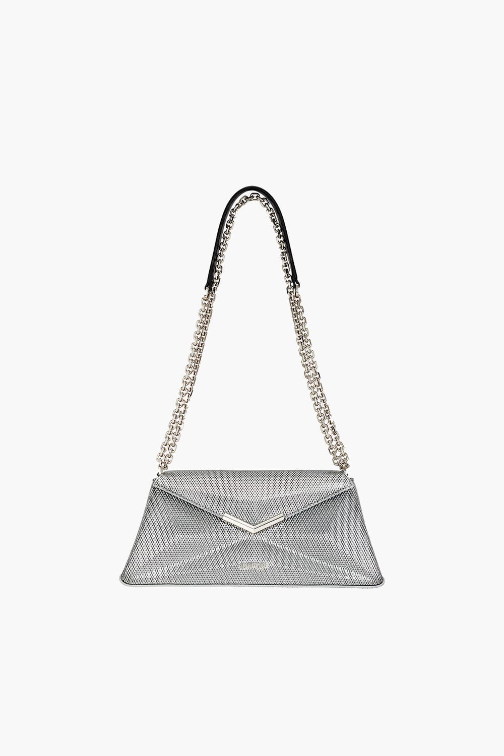 엑스백 바게트 토트백 실버 메쉬 N1XM292SV1