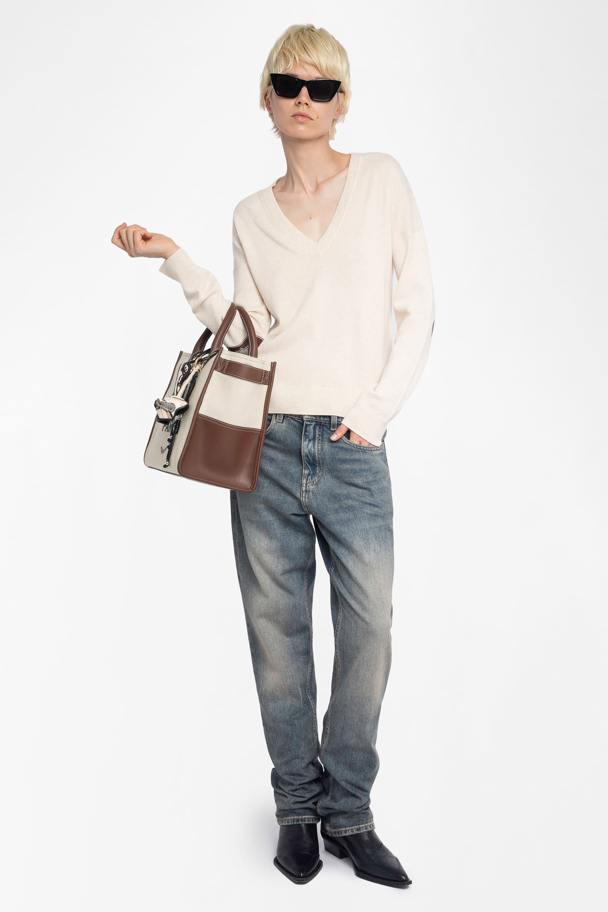 Vivi Heart Patch Knit