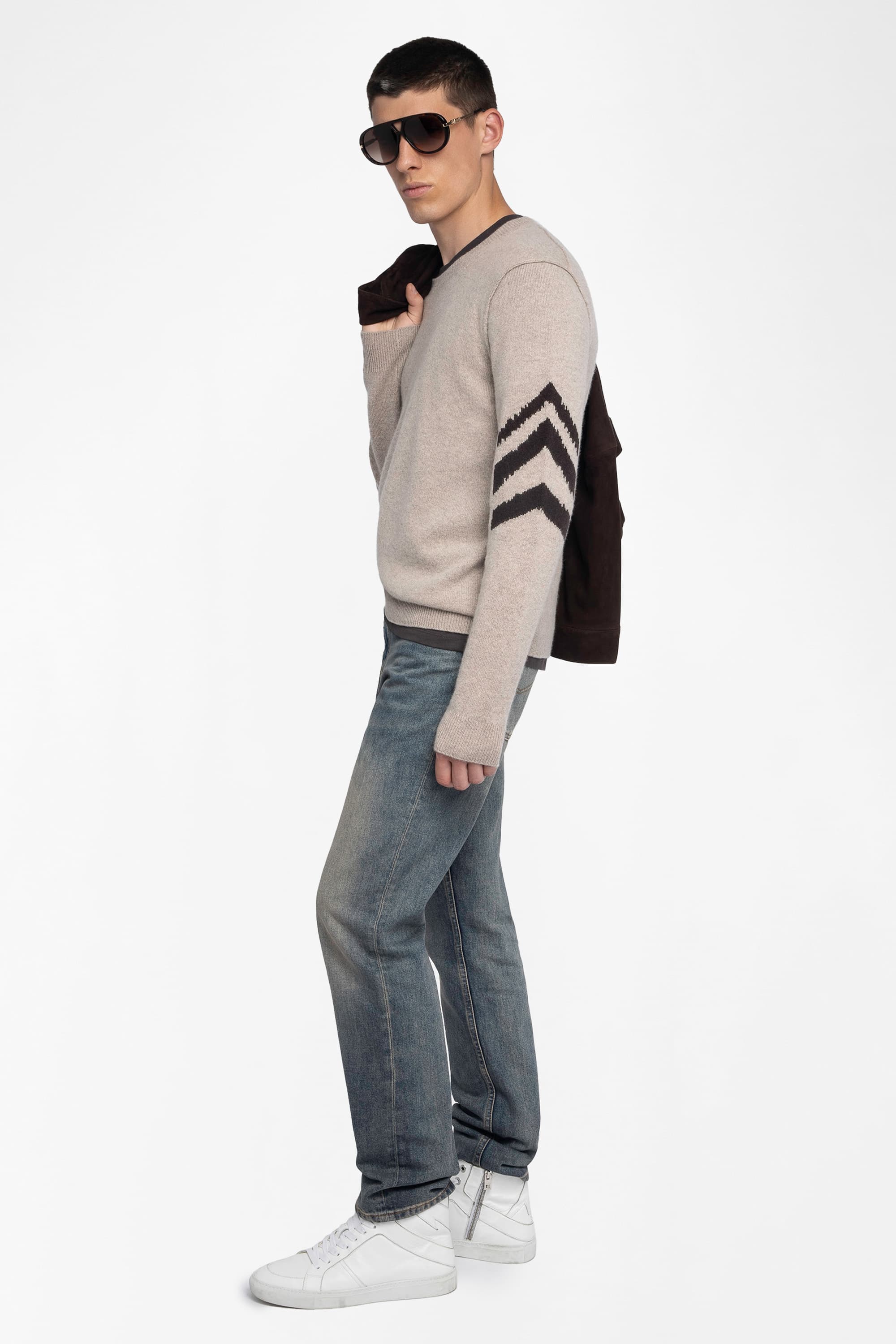 Kennedy Arrow Cashmere Sweater