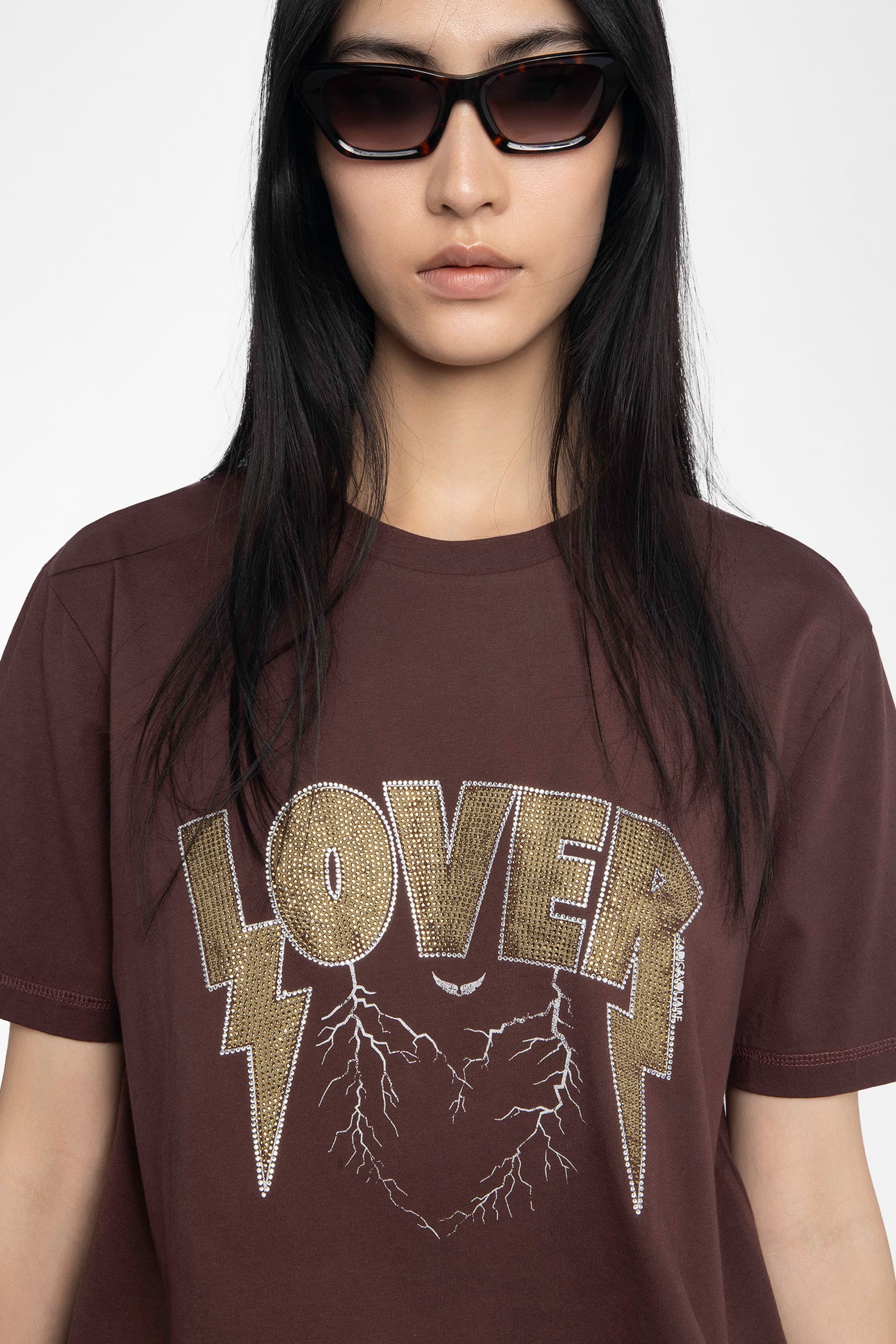 Edwin Lover Strass T-shirt