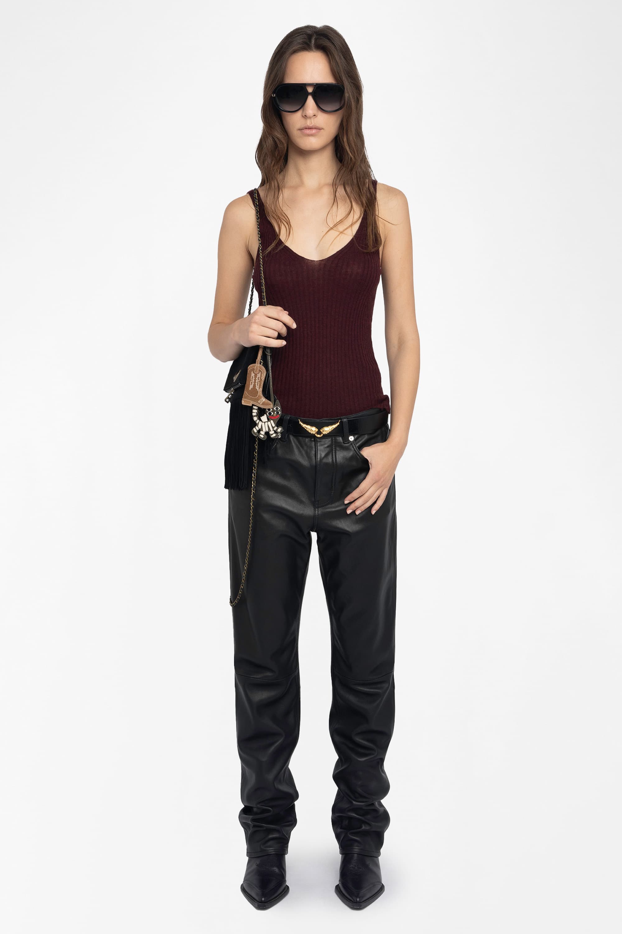 Nora Cashmere Knit Top