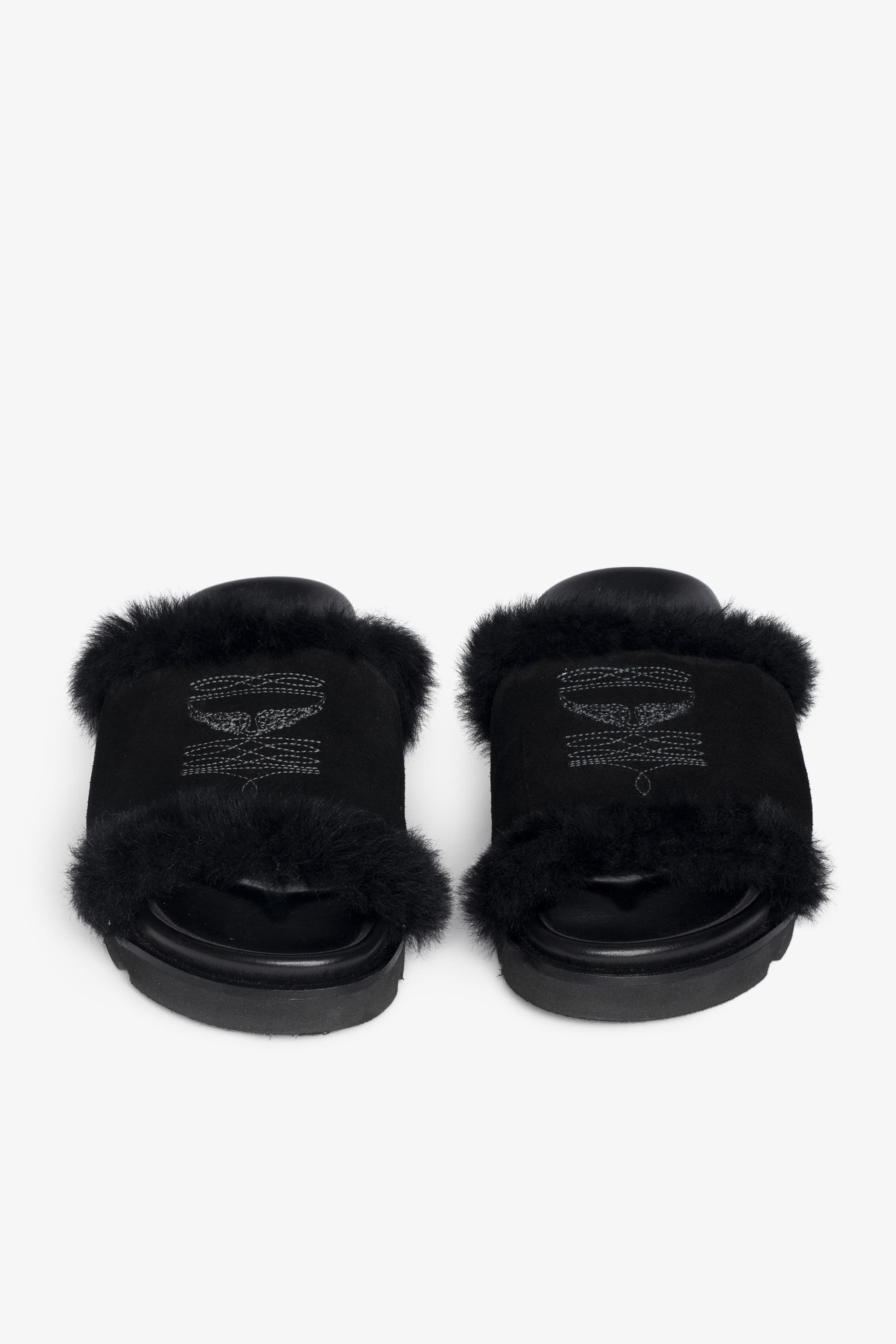 Teddy Shearling Mules