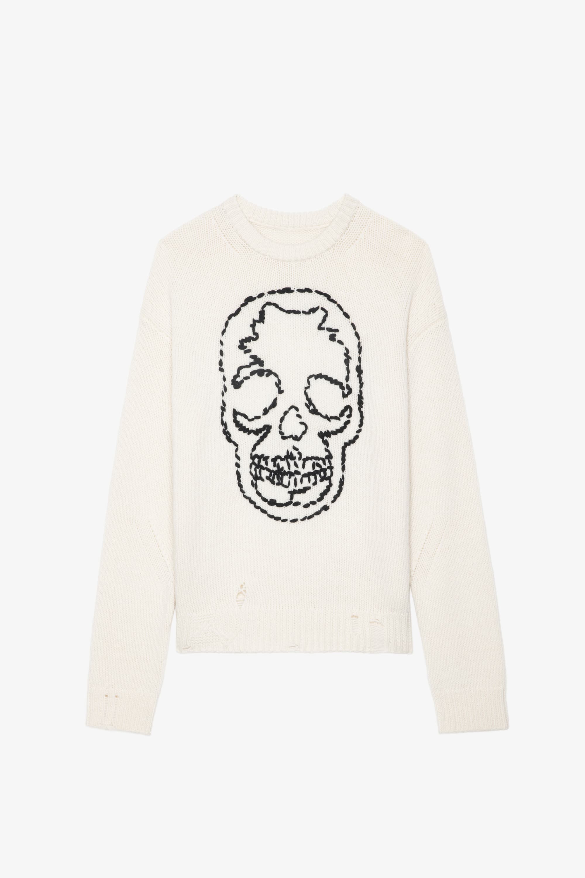 Marko Skull Wool Sweater