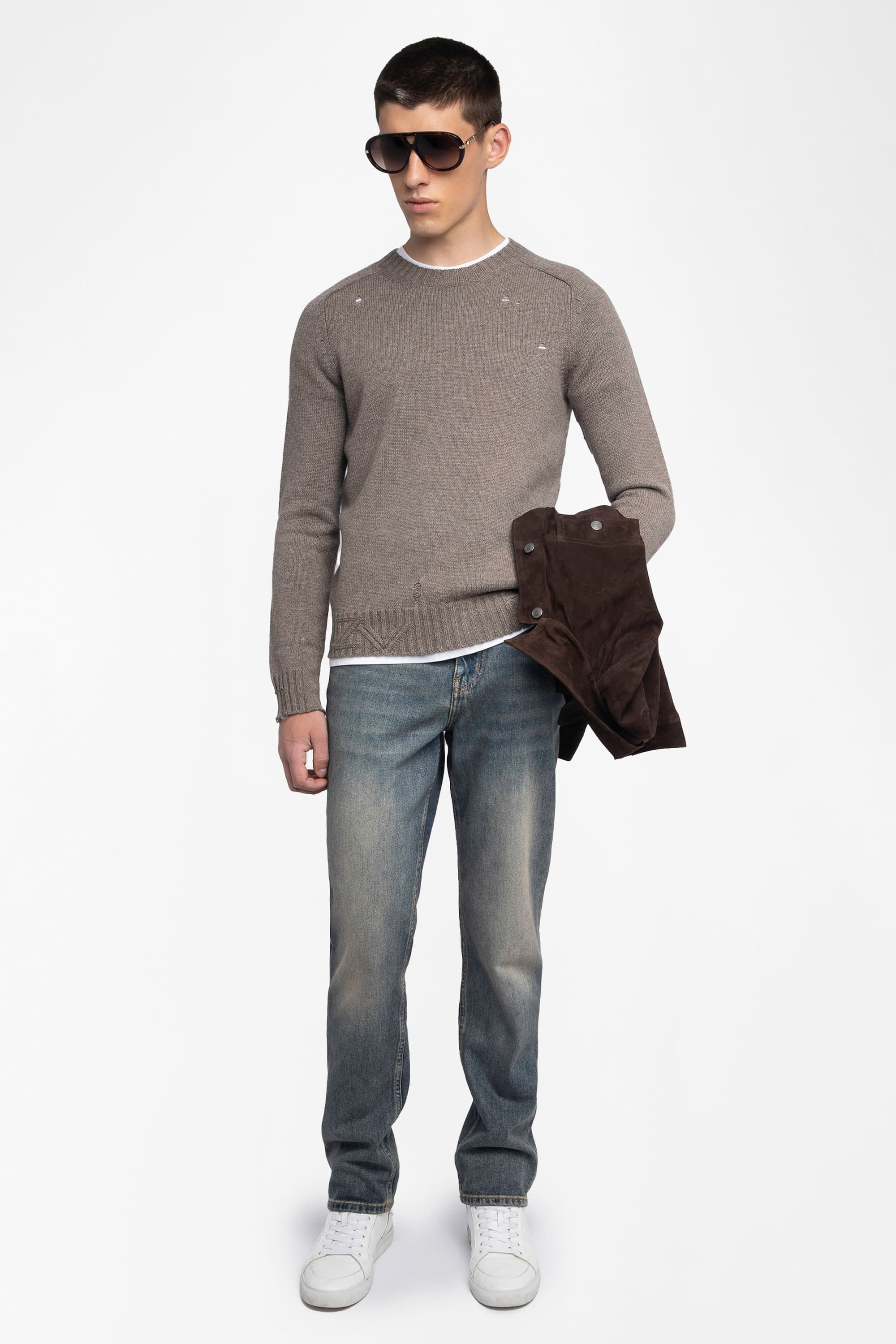 Jordan Destroyed Sweater