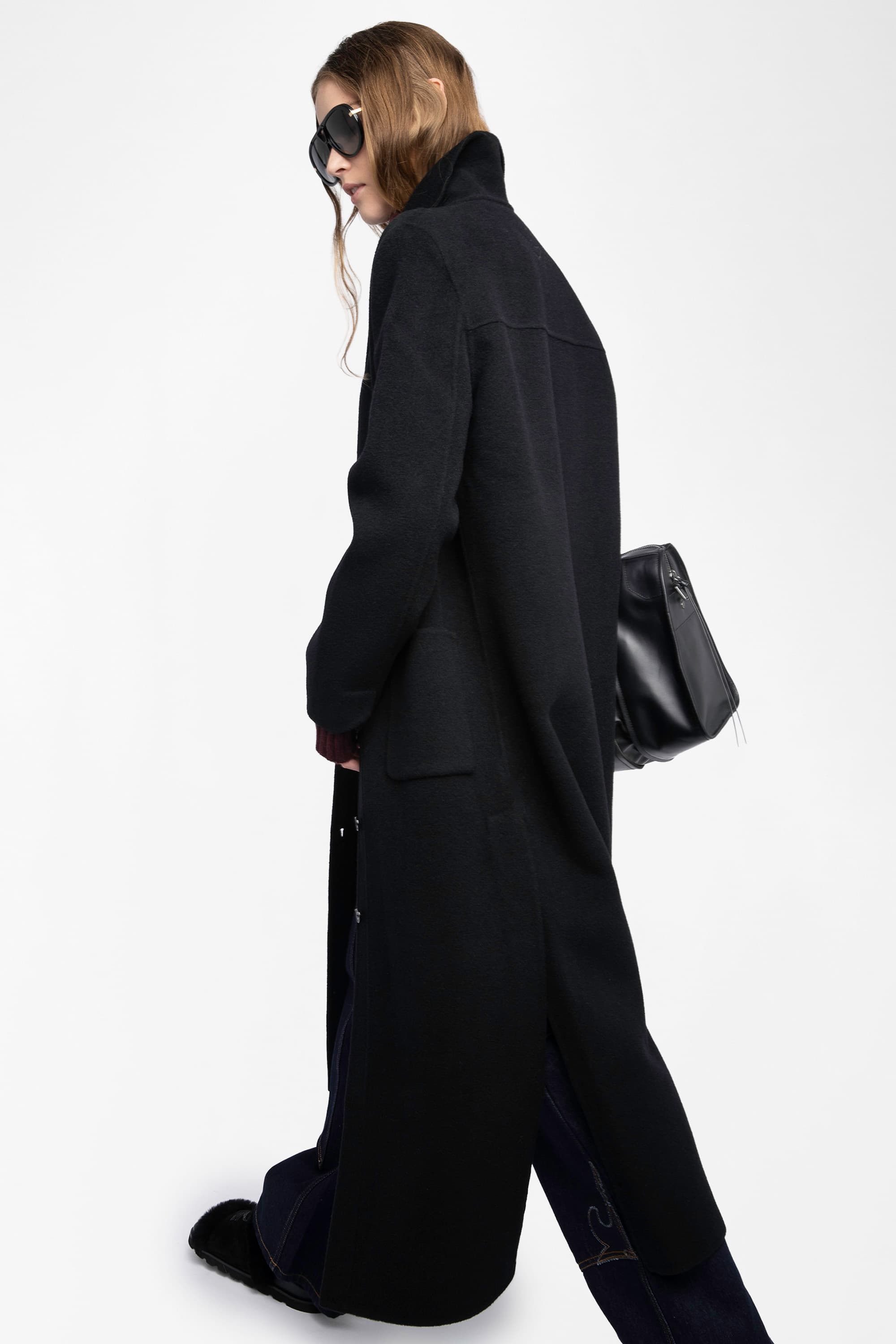 Micro Wool Coat