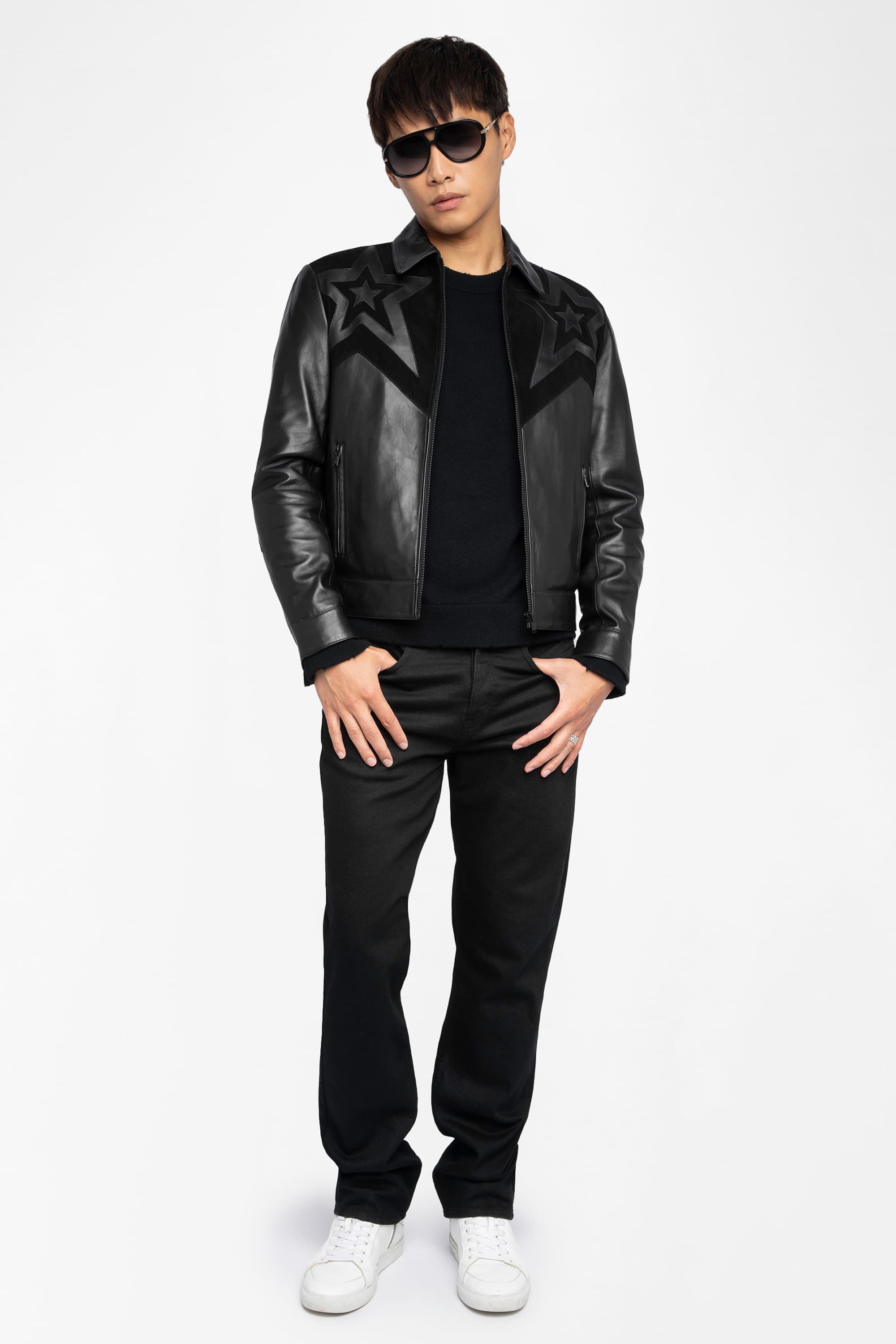 Locky Star Leather Jacket