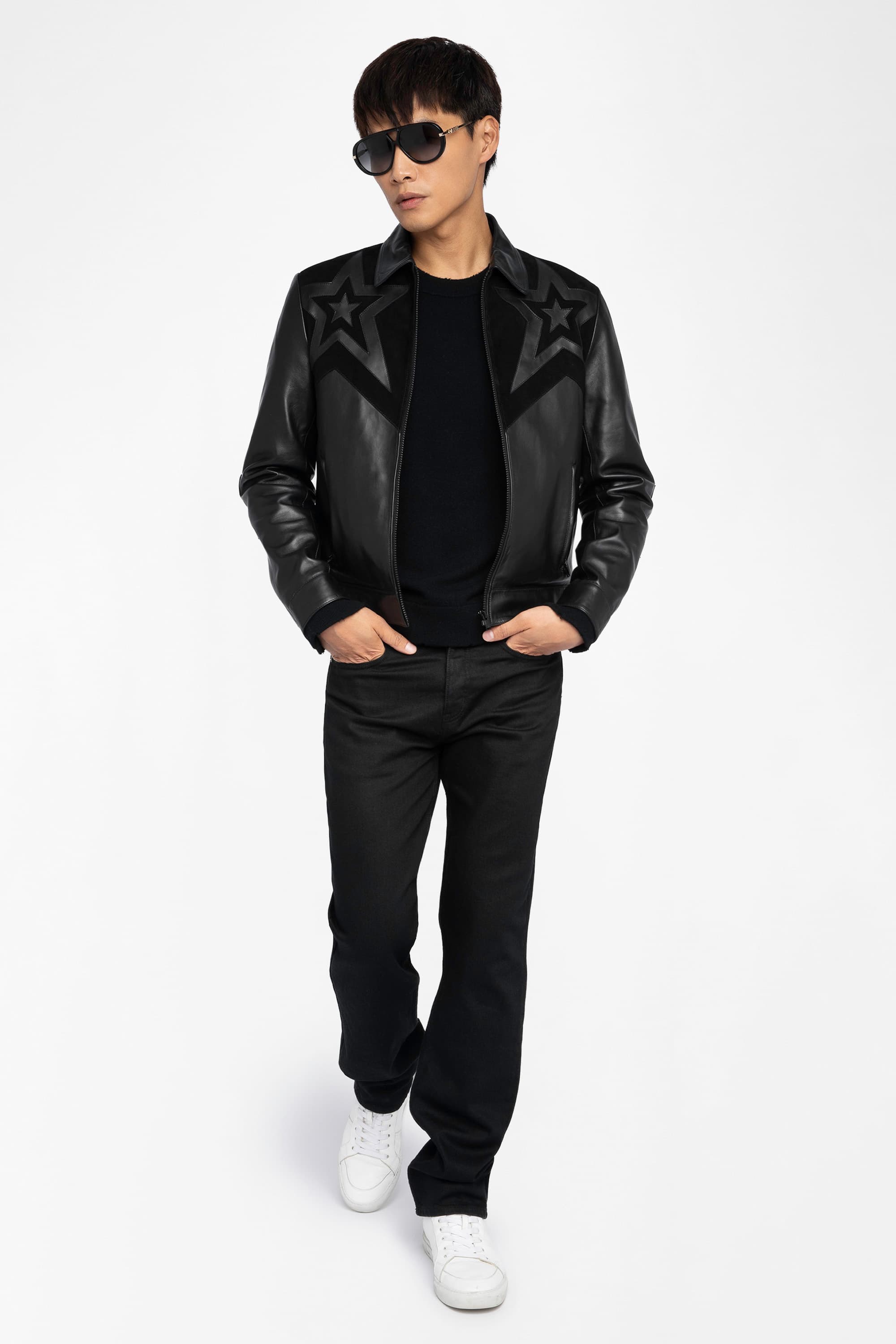Locky Star Leather Jacket