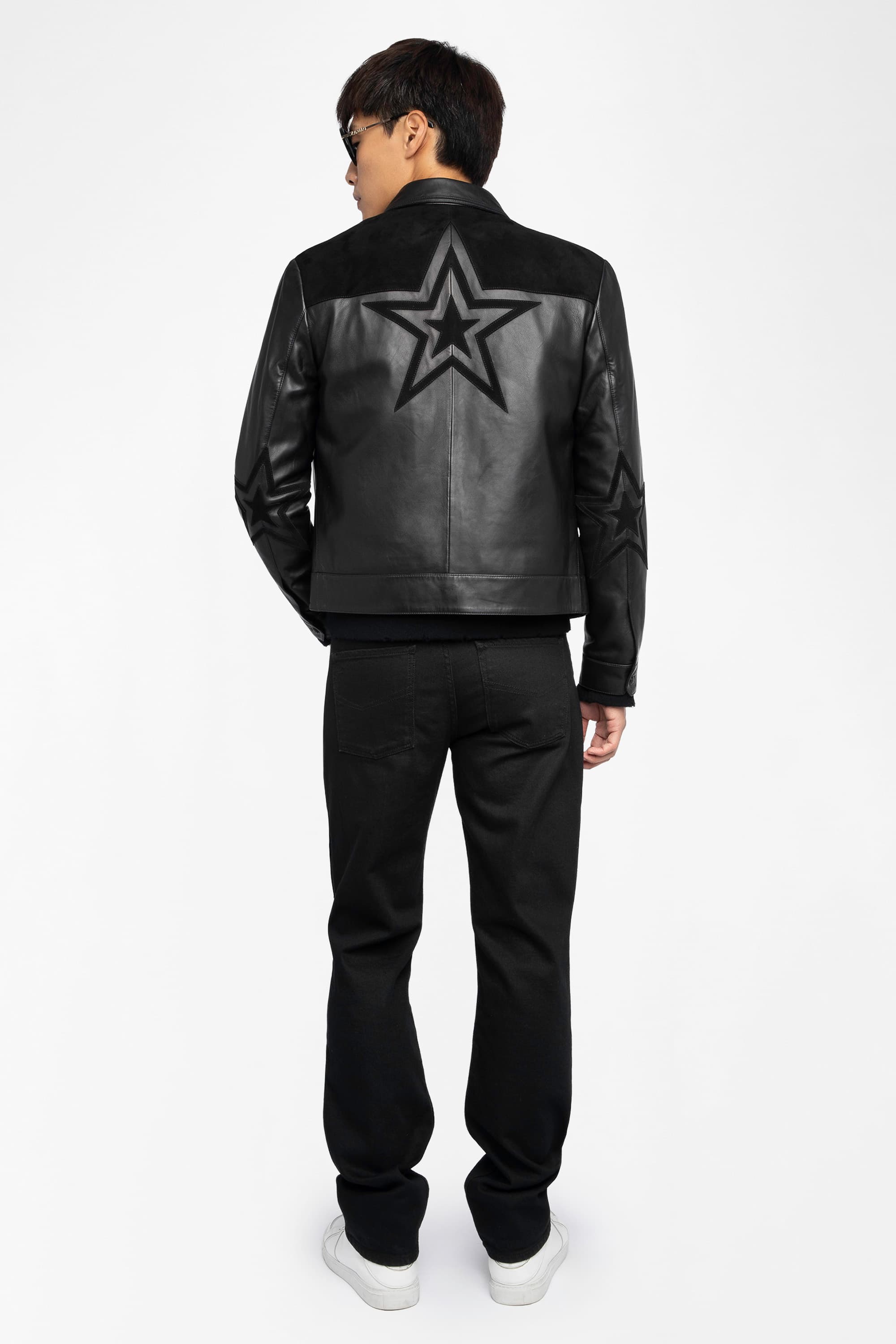 Locky Star Leather Jacket