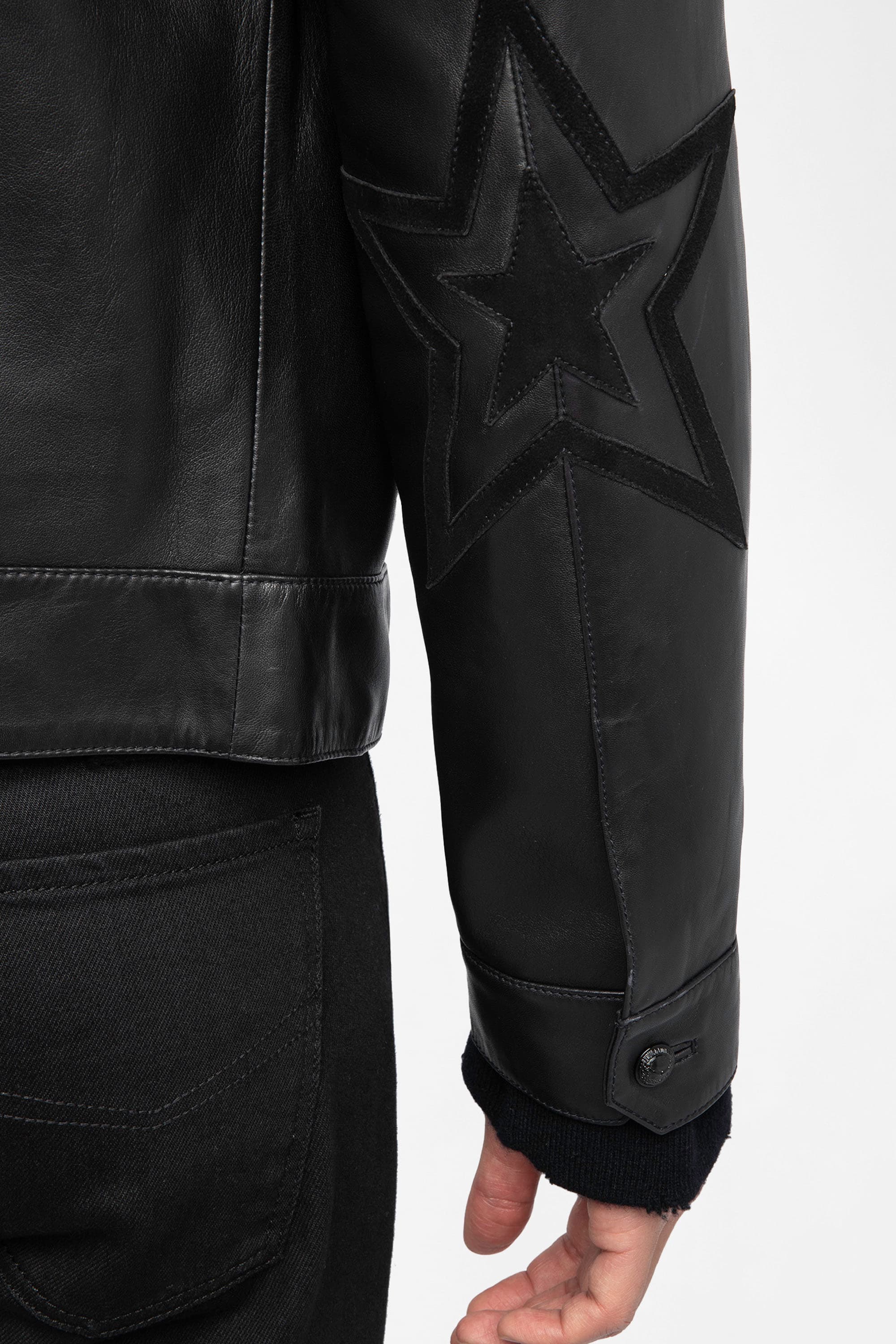 Locky Star Leather Jacket