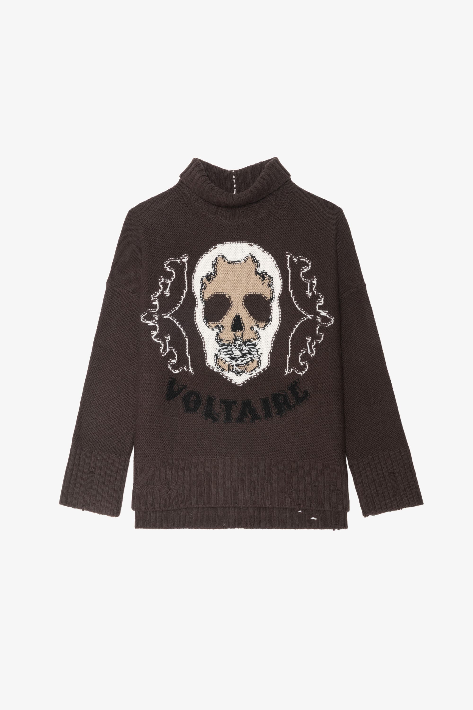Bleeza Skull Wool Sweater