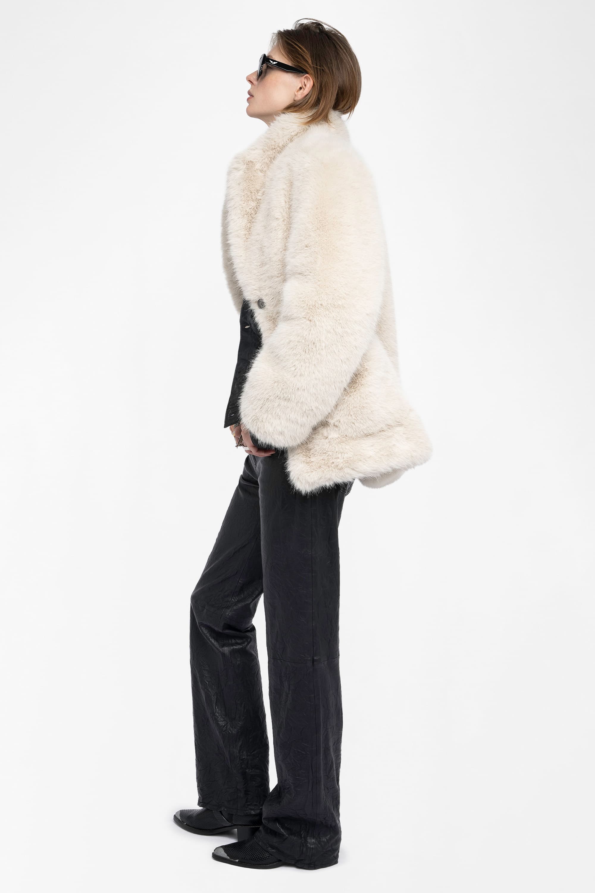 Fleur Faux Fur Coat